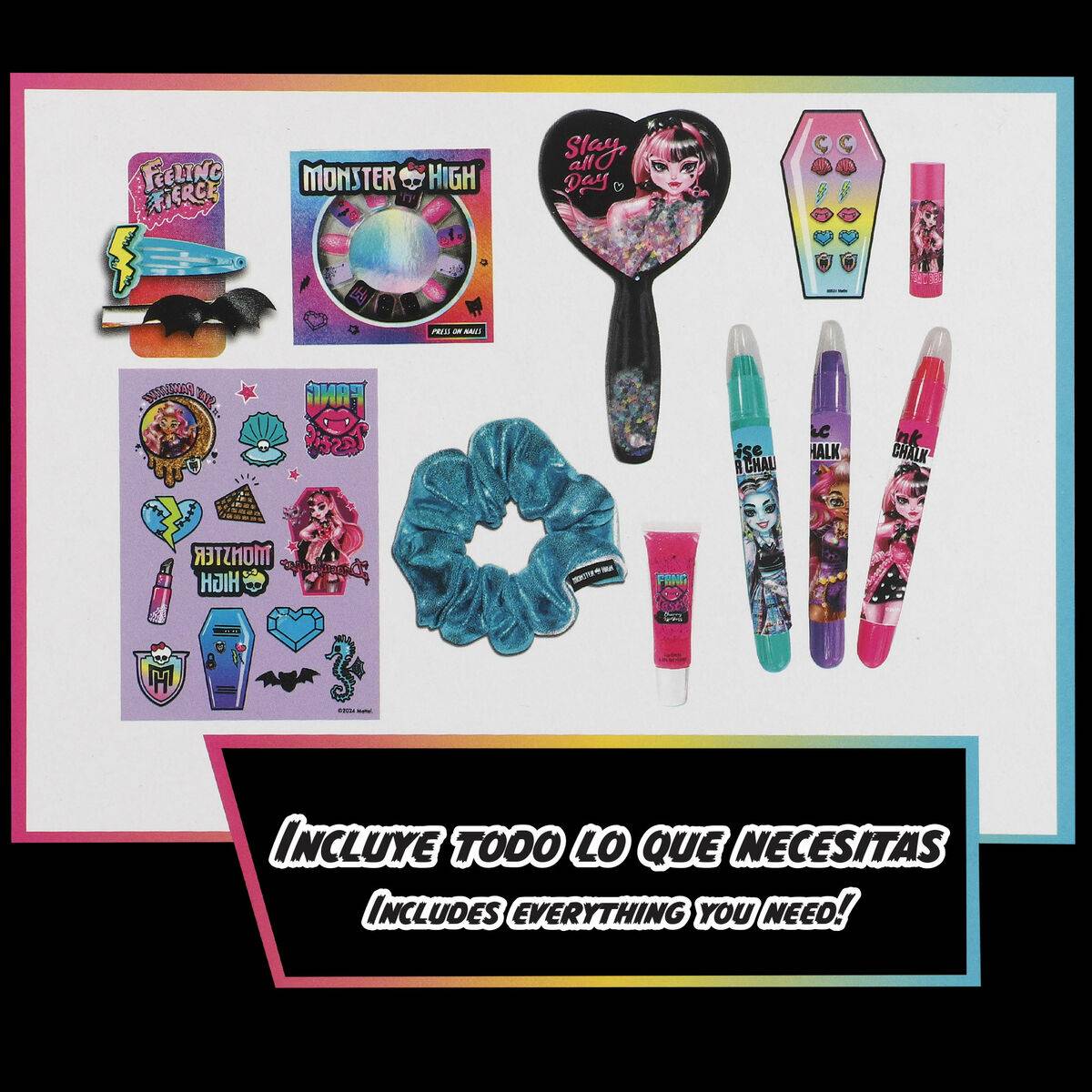 Set de Belleza Monster High 9 x 17 x 4 cm 6 Unidades