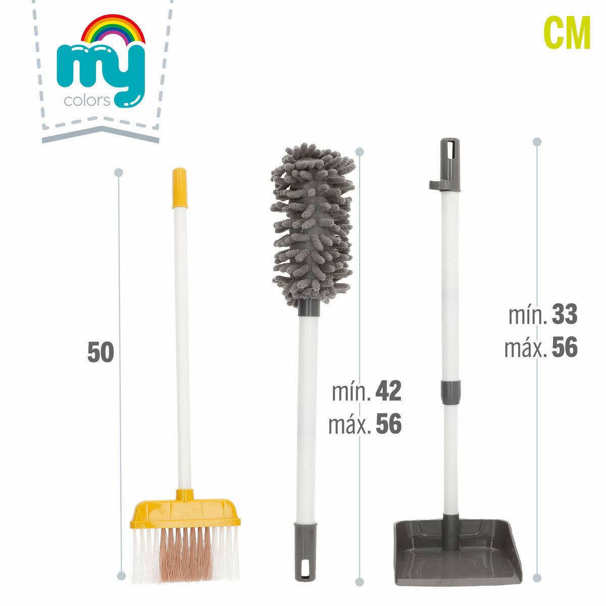 Set de Limpieza 20 x 58 x 20 cm 7 Piezas (6 Unidades)
