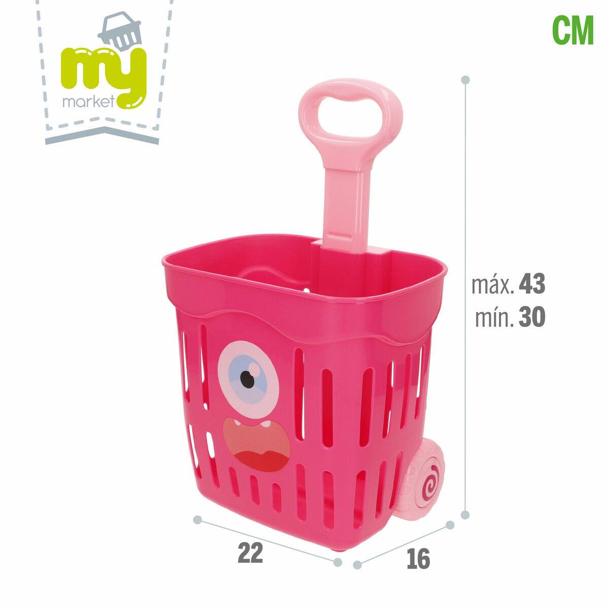 Set de Alimentos de Juguete 22 x 43 x 16 cm 51 Piezas 6 Unidades