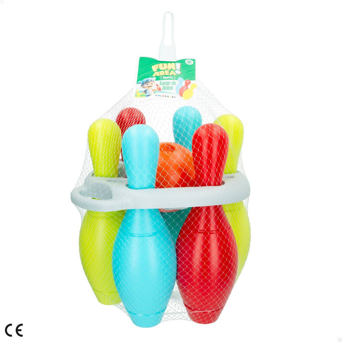 Juego de puntería Colorbaby 8,5 x 27 x 8,5 cm (6 Unidades)