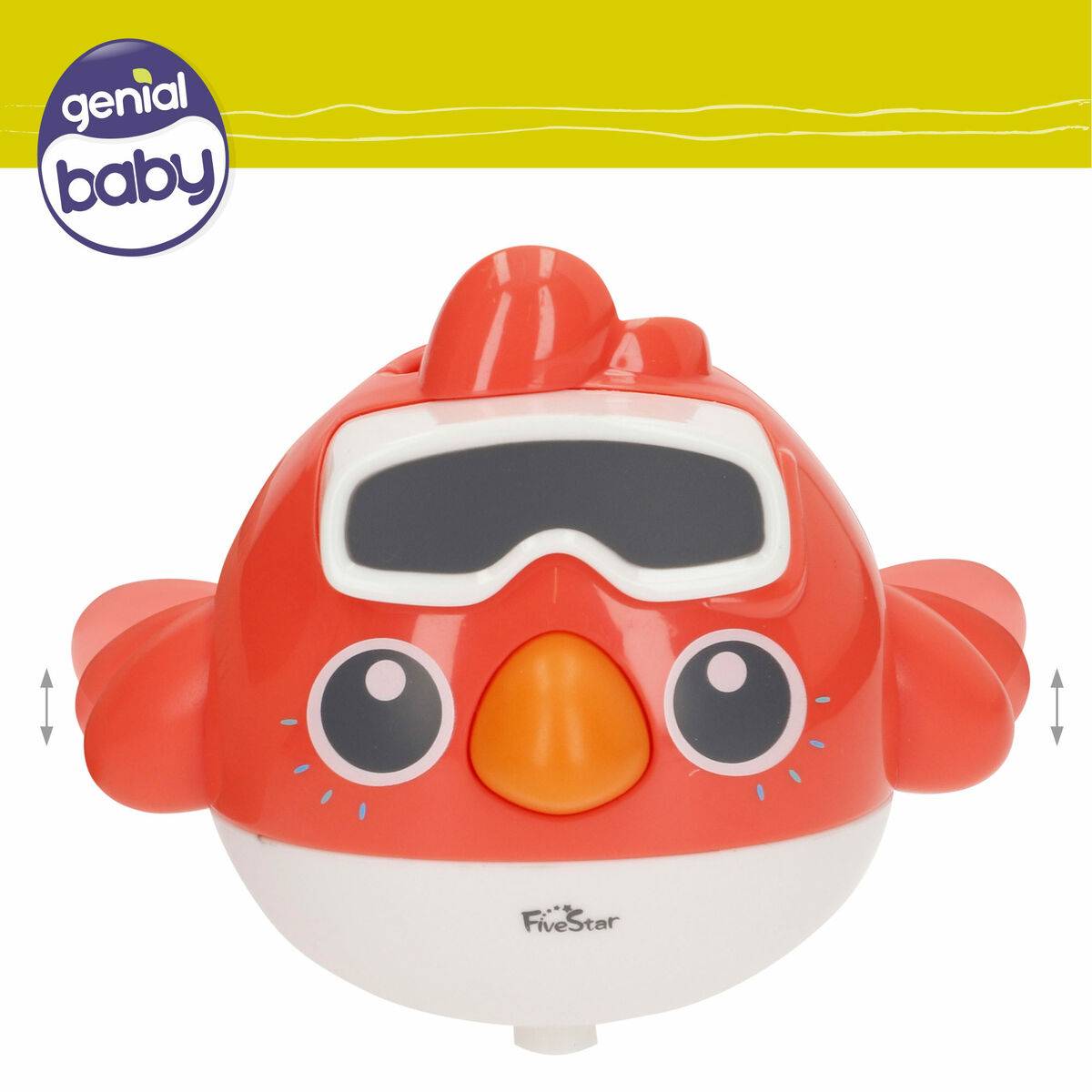 Juguete para el Baño Colorbaby 16 x 6,5 x 9 cm 6 Unidades