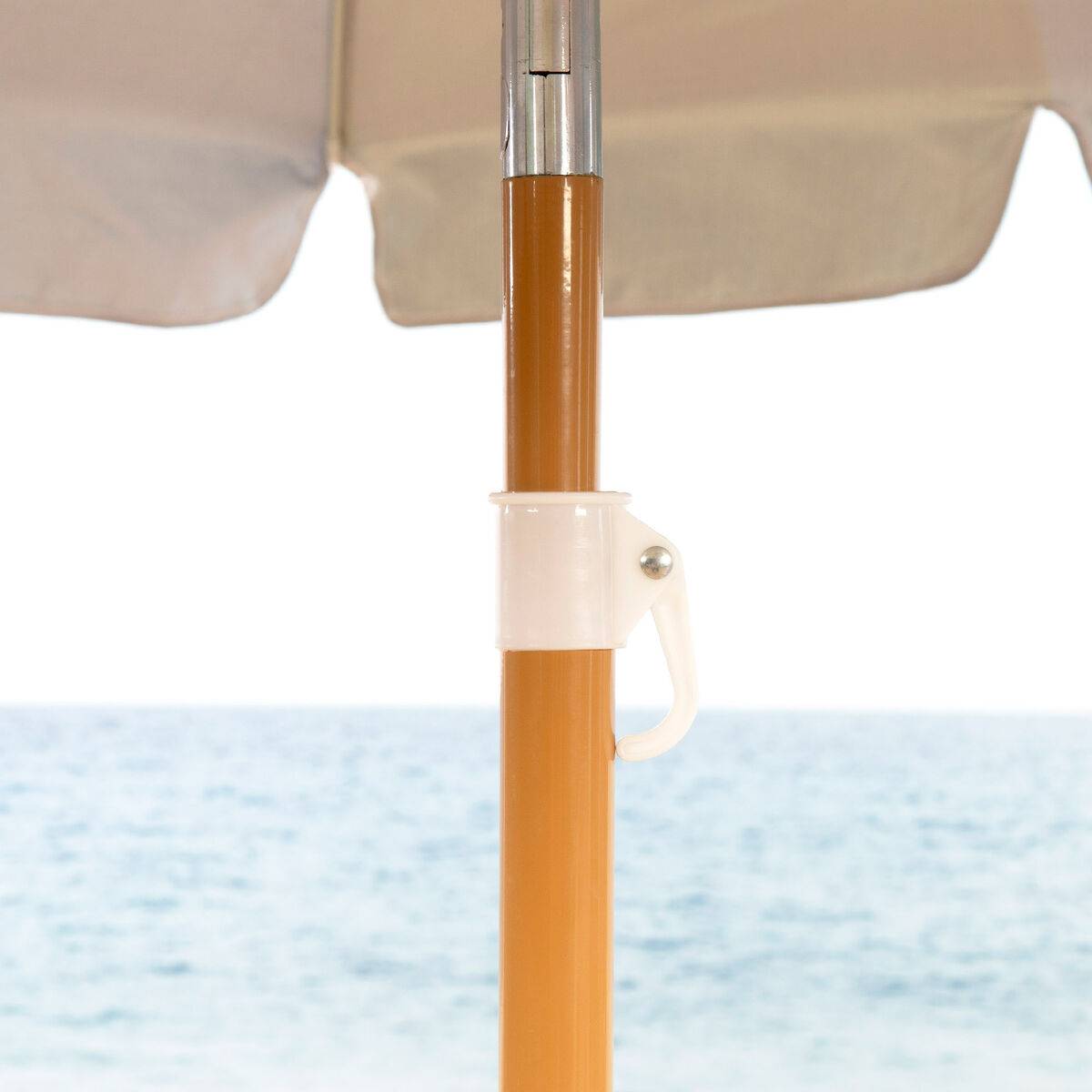Sombrilla de playa Aktive Ø 200 cm 20 x 185 x 20 cm (6 Unidades)
