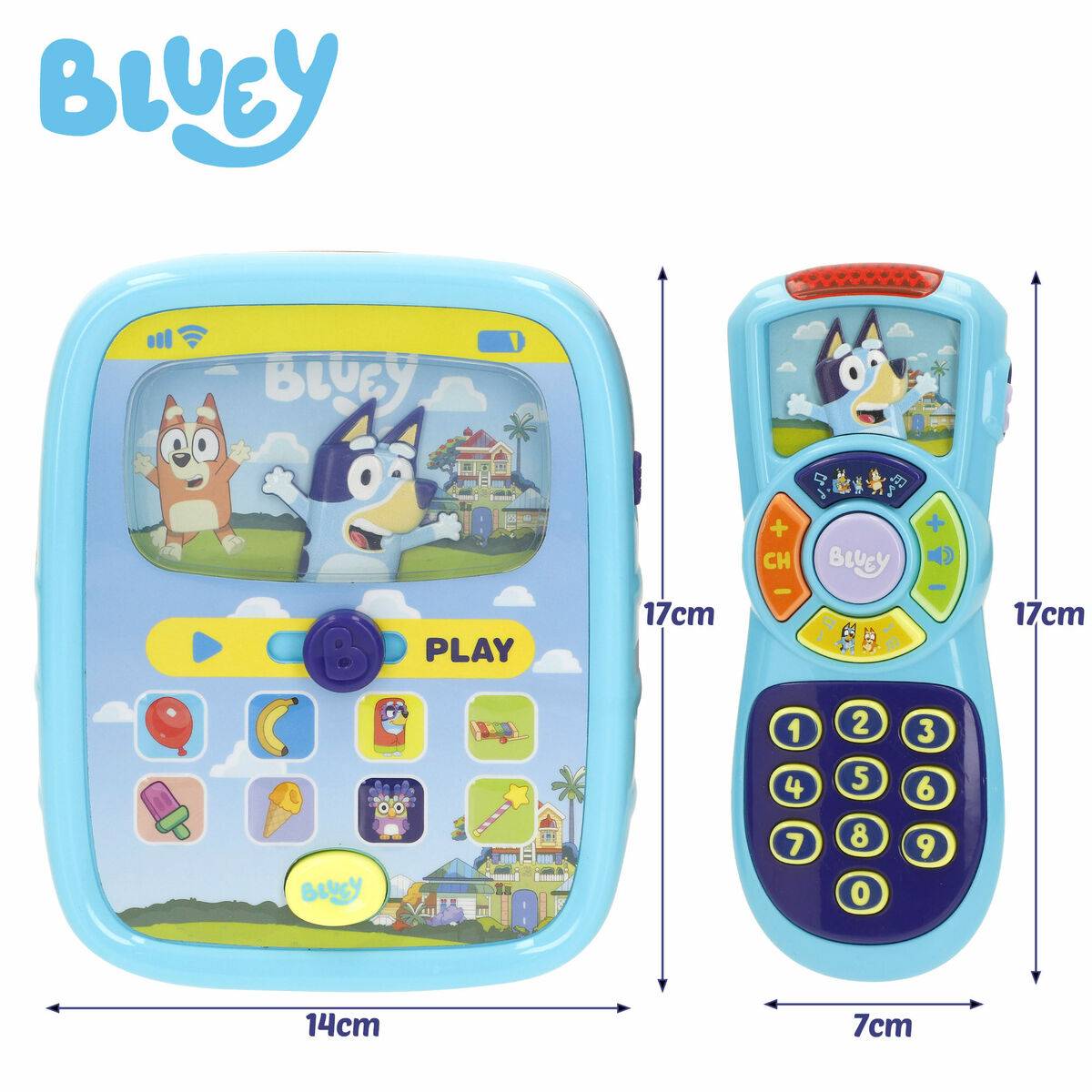 Teléfono de Aprendizaje Bluey (4 Unidades)
