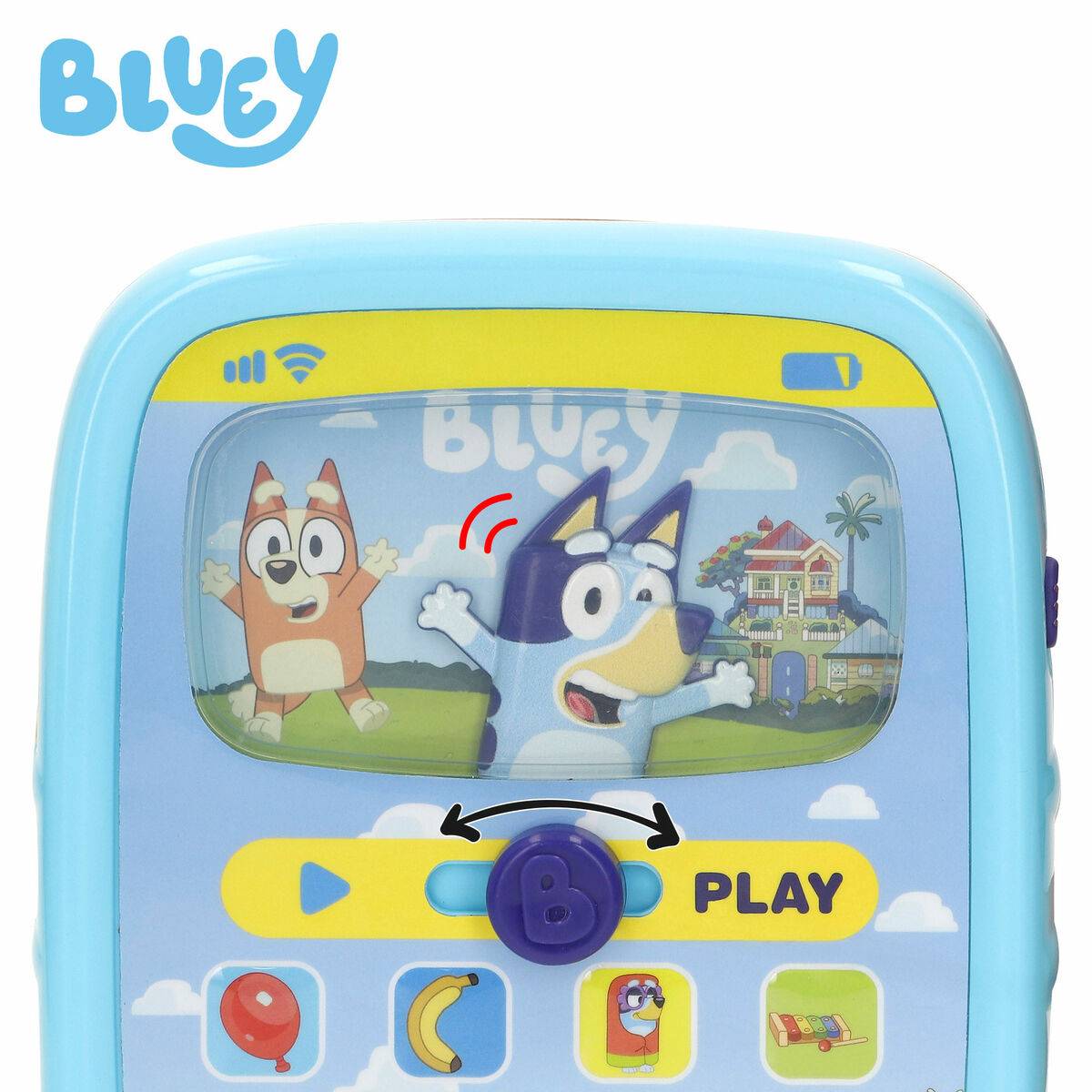 Teléfono de Aprendizaje Bluey (4 Unidades)