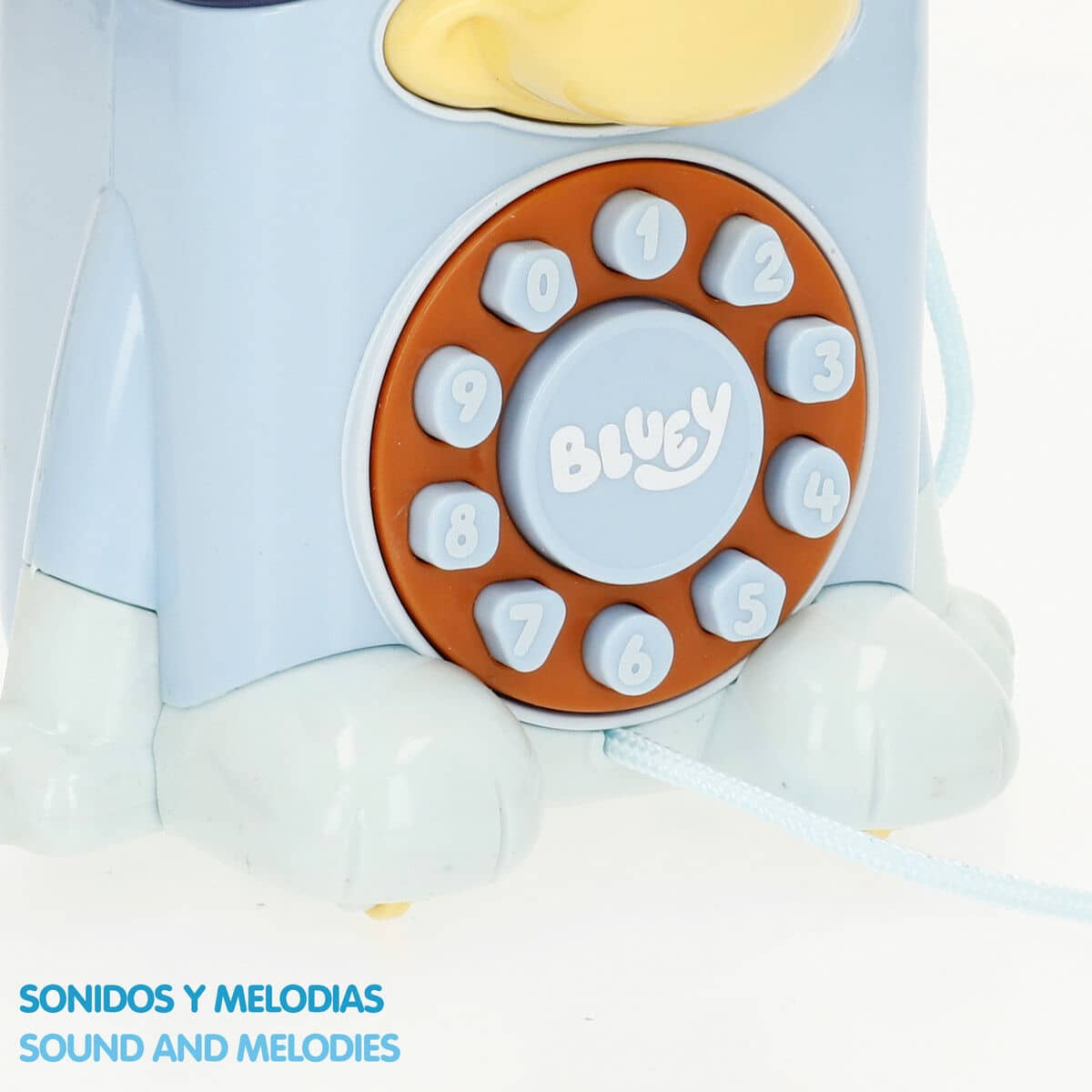 Teléfono de Juguete Bluey Plástico 16 x 18 x 8 cm (4 Unidades)