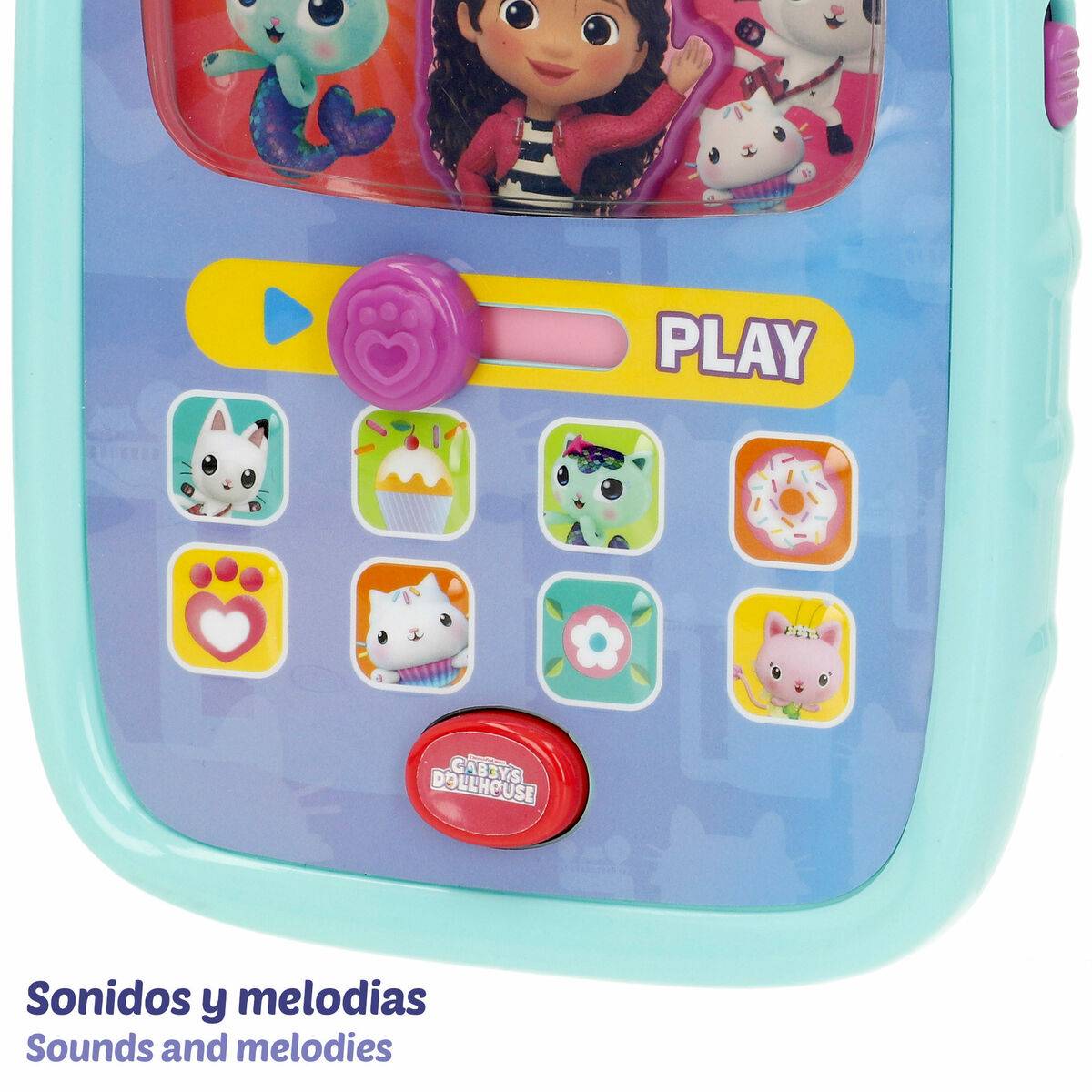 Teléfono de Aprendizaje Gabby's Dollhouse (6 Unidades)