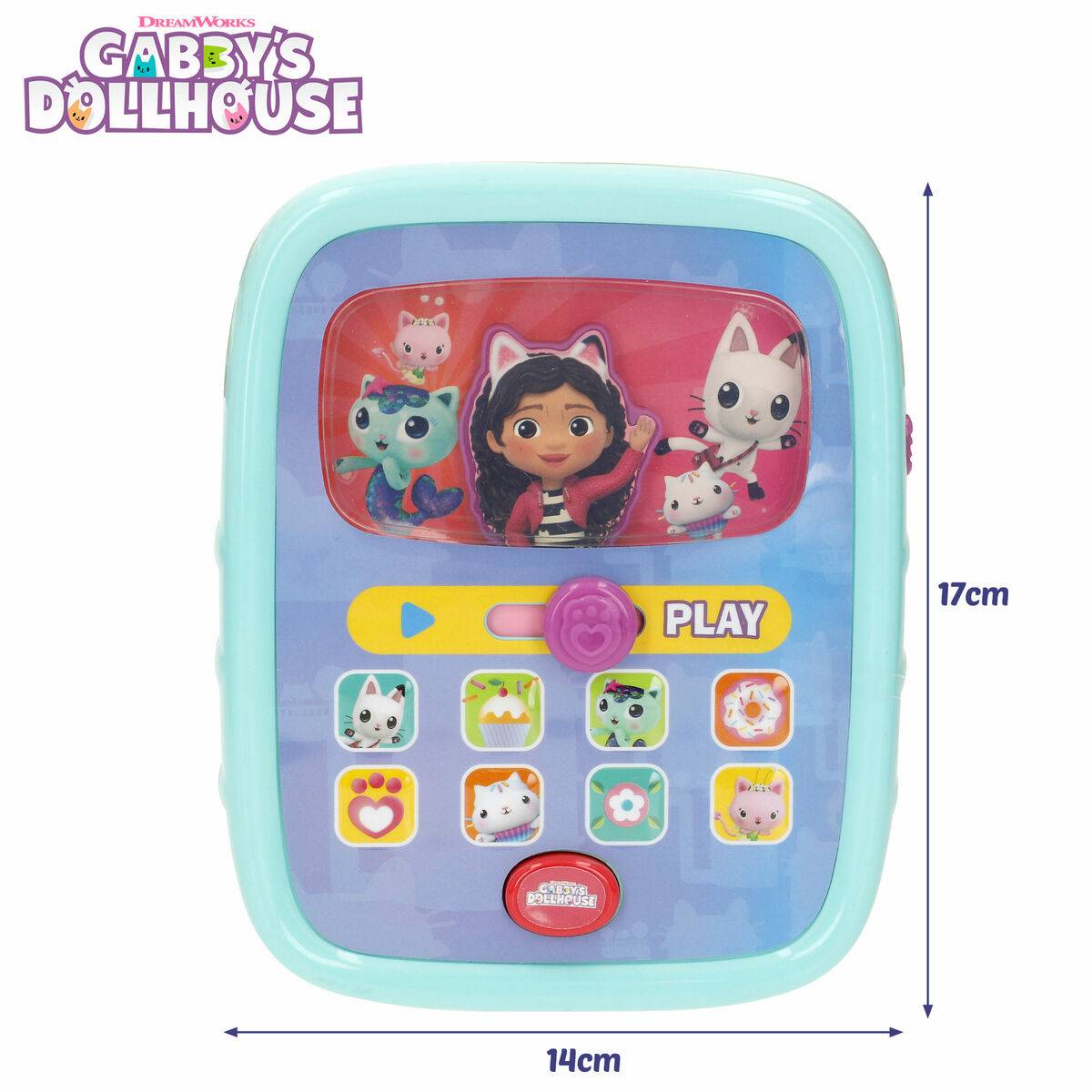 Teléfono de Aprendizaje Gabby's Dollhouse (6 Unidades)