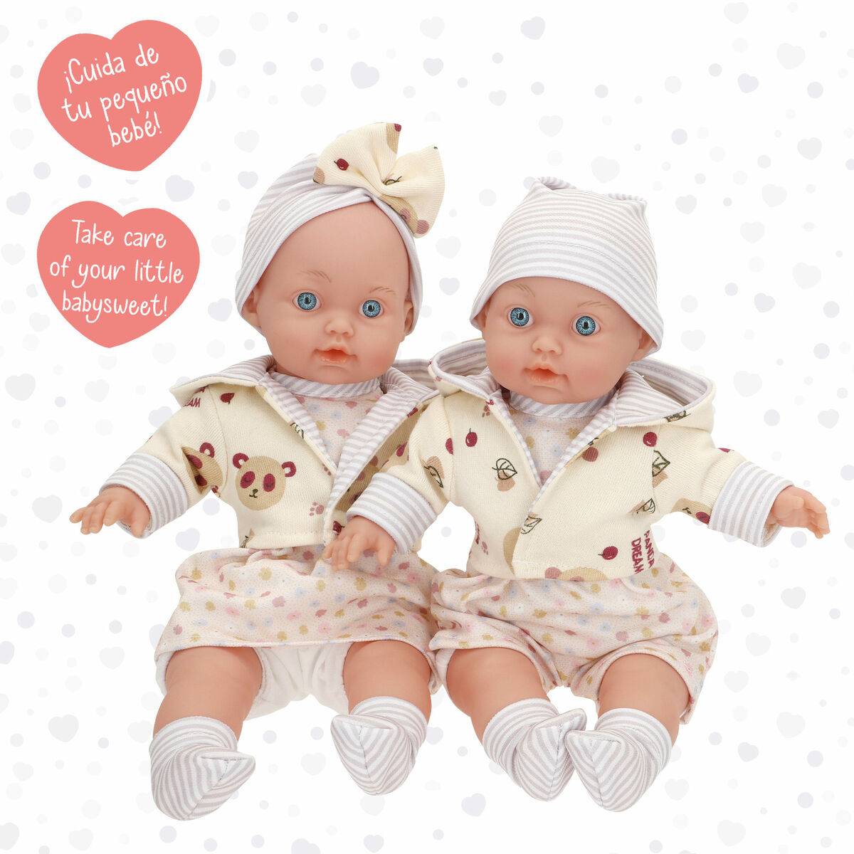 Set Muñecas Colorbaby 23 X 32 X 7 CM 2 Unidades
