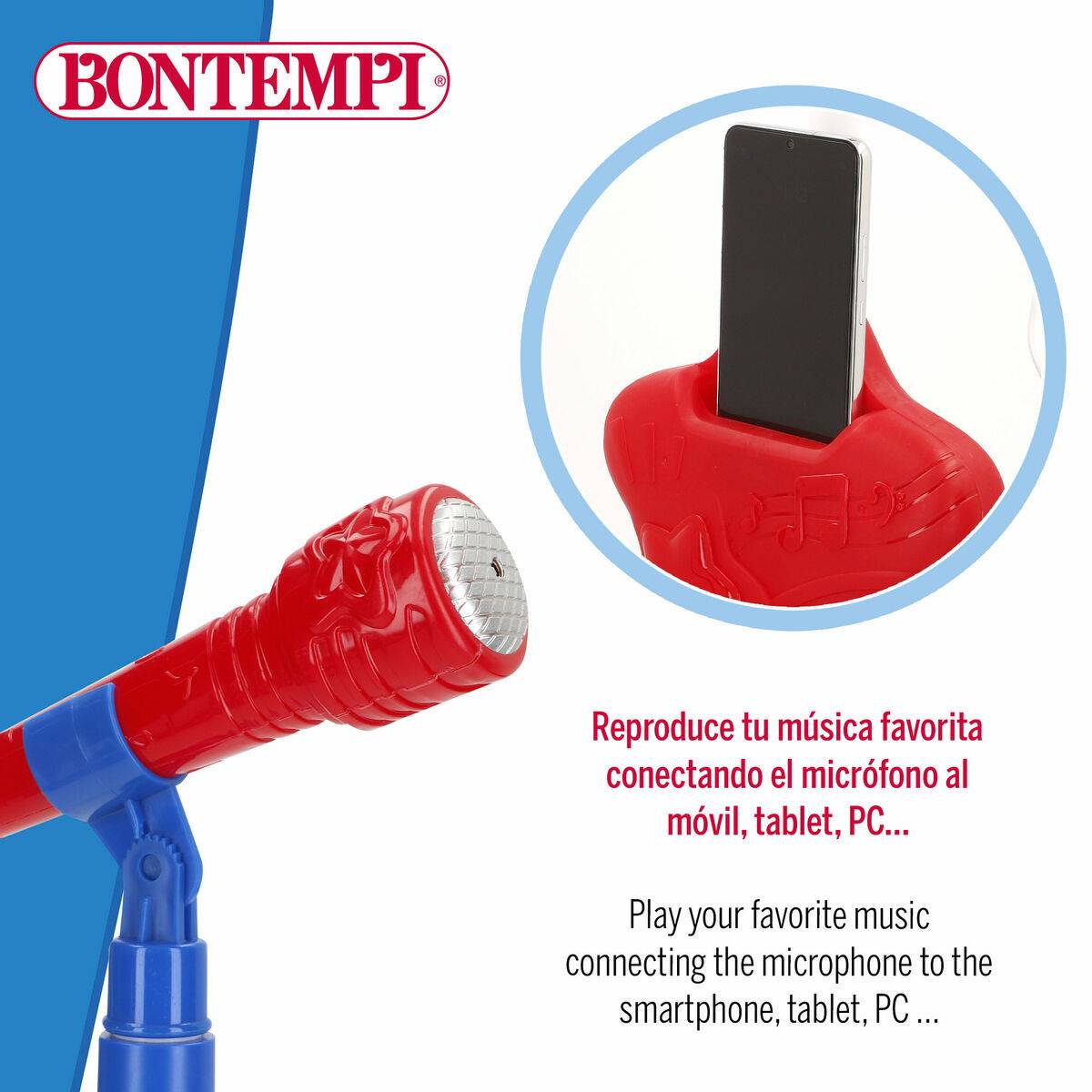 Micrófono de juguete Bontempi