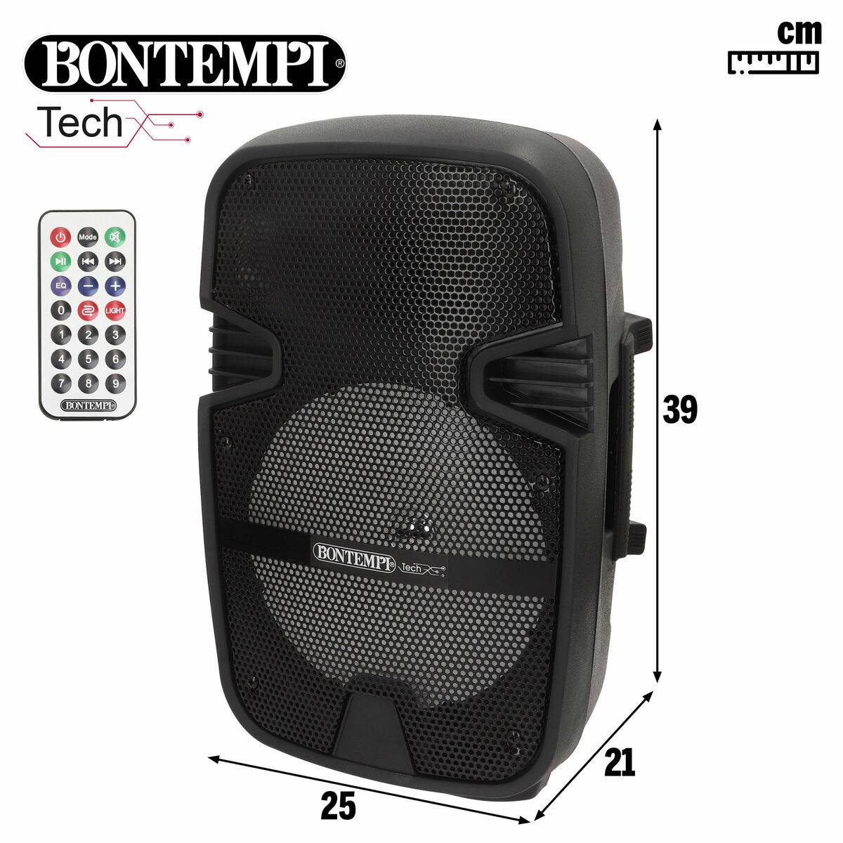 Altavoz con Micrófono Karaoke Bontempi 2 Unidades