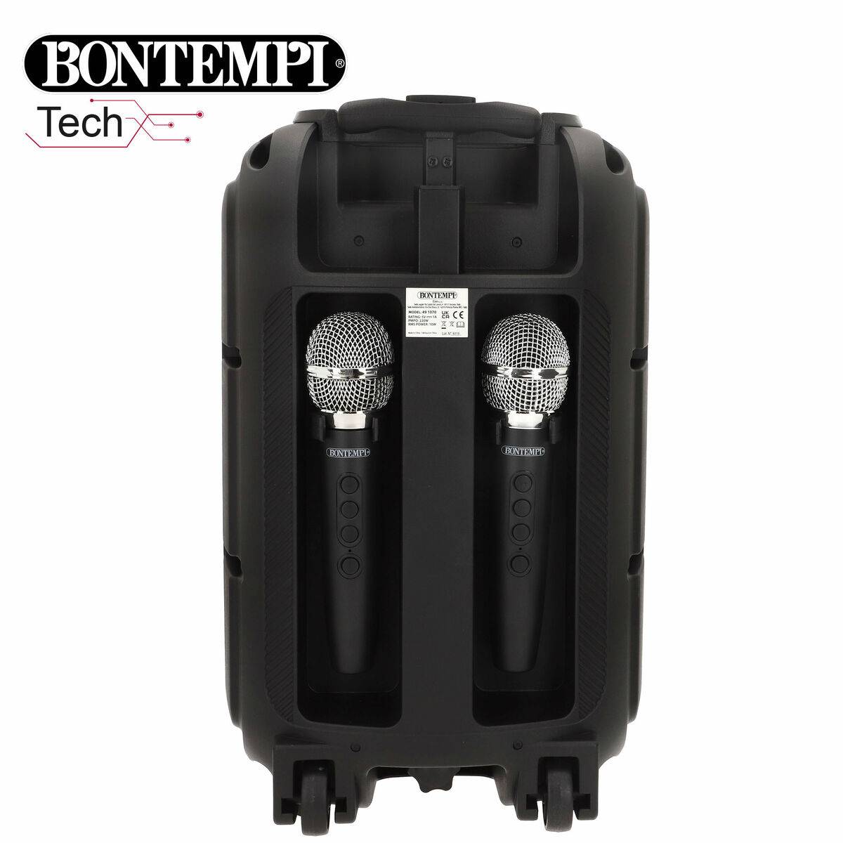 Altavoz con Micrófono Karaoke Bontempi 2 Unidades