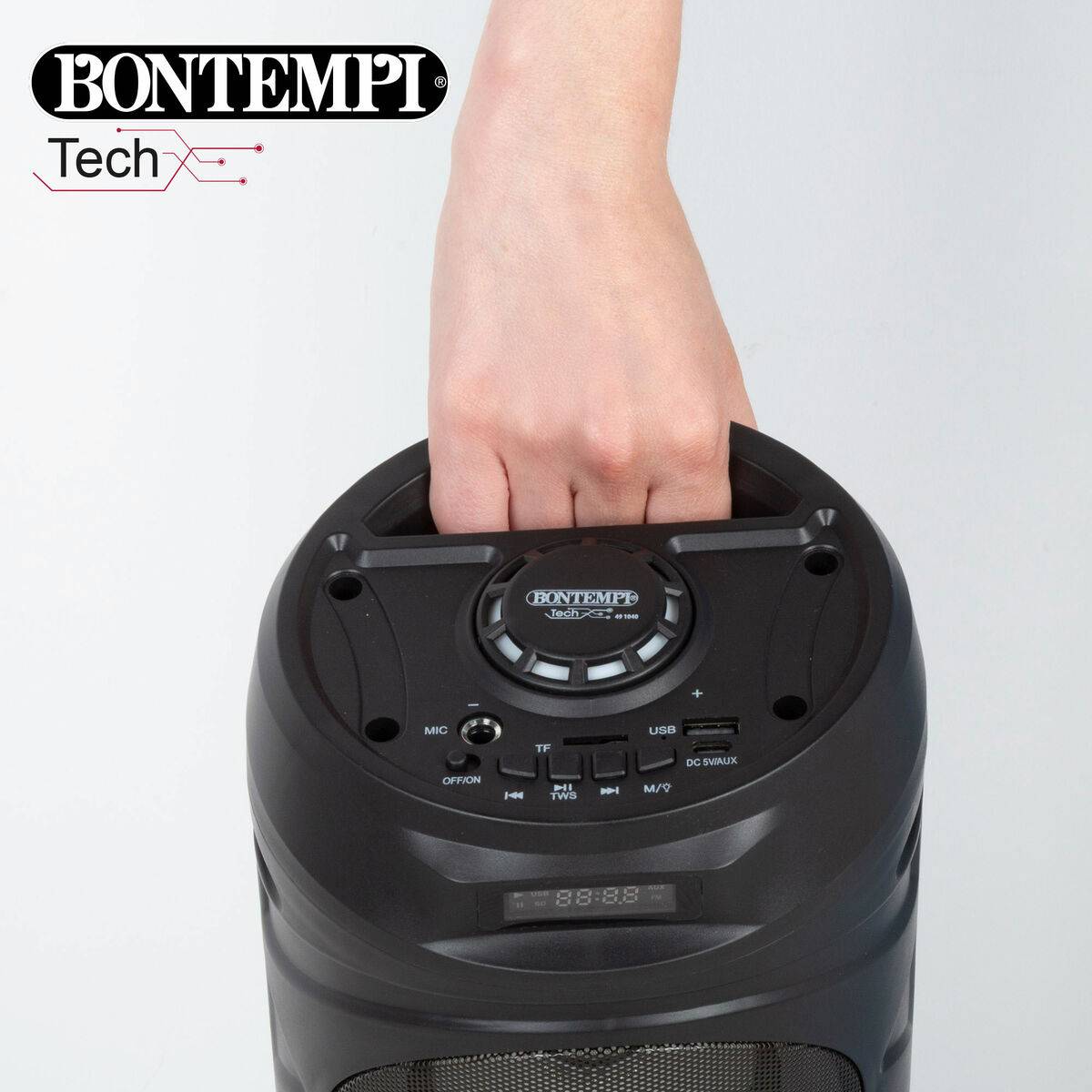 Altavoz con Micrófono Karaoke Bontempi 2 Unidades