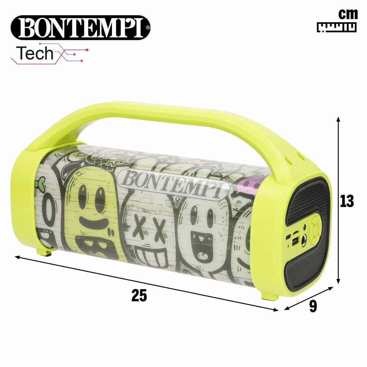 Altavoz con Micrófono Karaoke Bontempi 2 Unidades