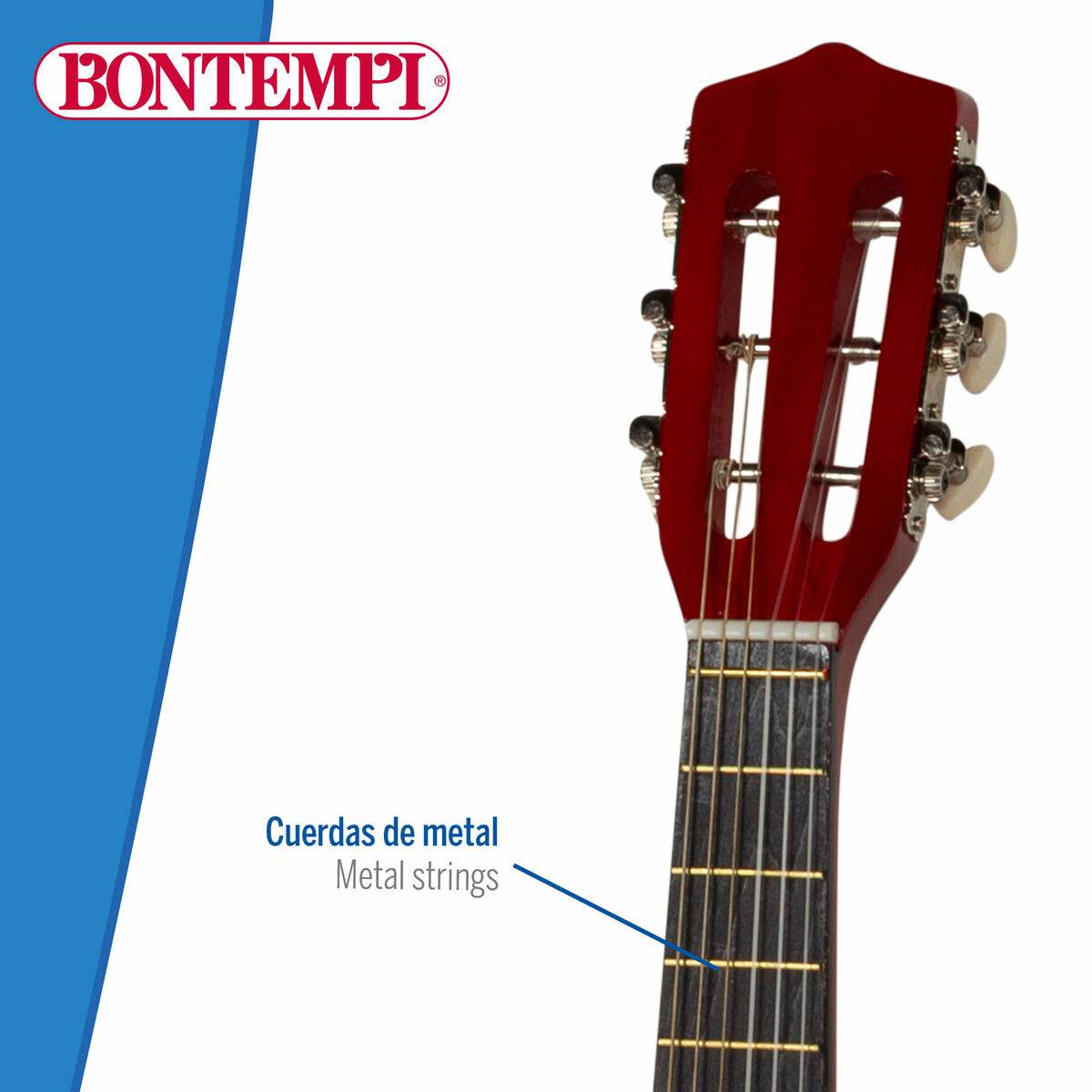Guitarra Infantil Bontempi 28 x 75 x 8 cm (2 Unidades)