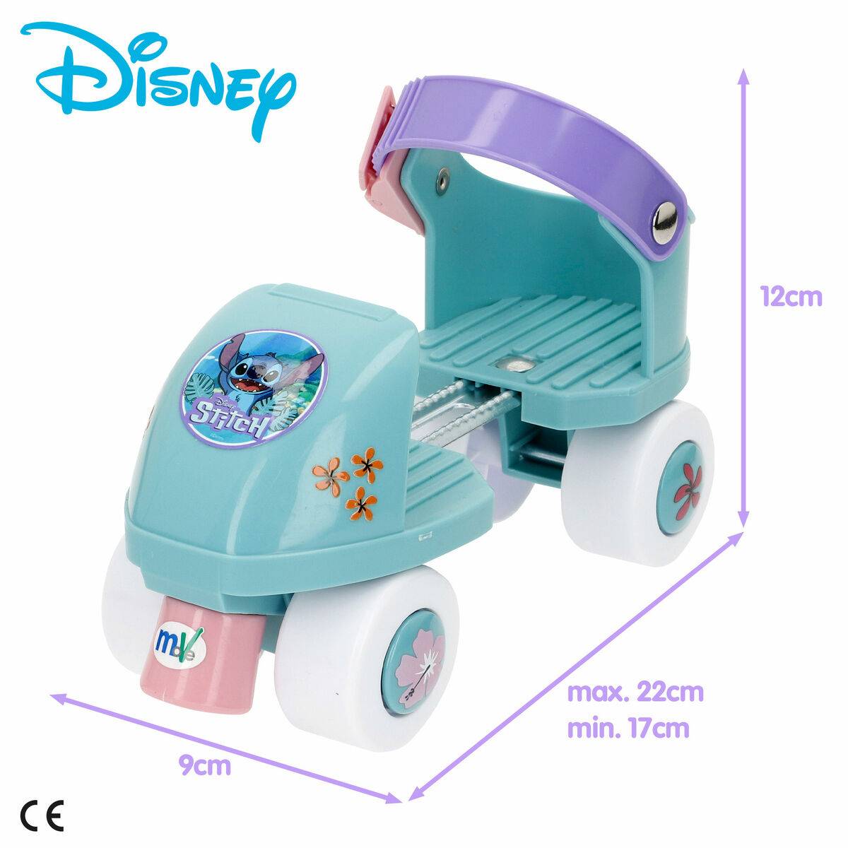 Patines Stitch T-EU-22-29 + 3 Años