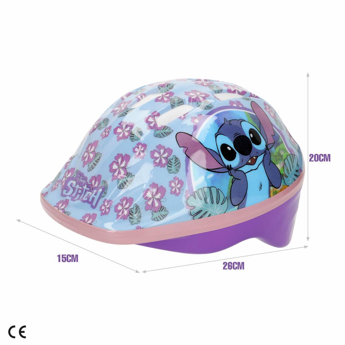 Casco de Ciclismo para Niños Stitch 48-52 cm