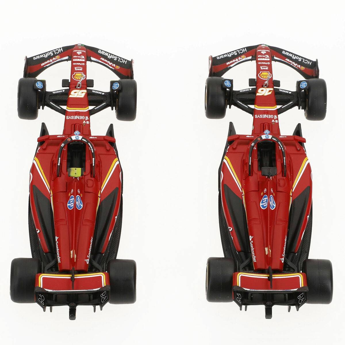 Coche de juguete Ferrari F1 2024 SF24 (6 Unidades)