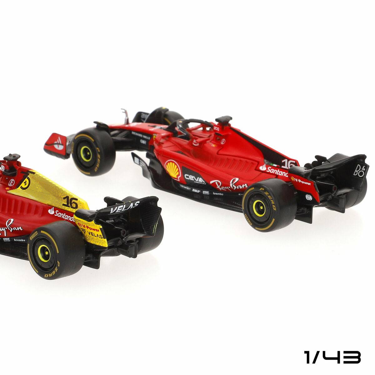 Coche de juguete Ferrari LECLERC (4 Unidades)