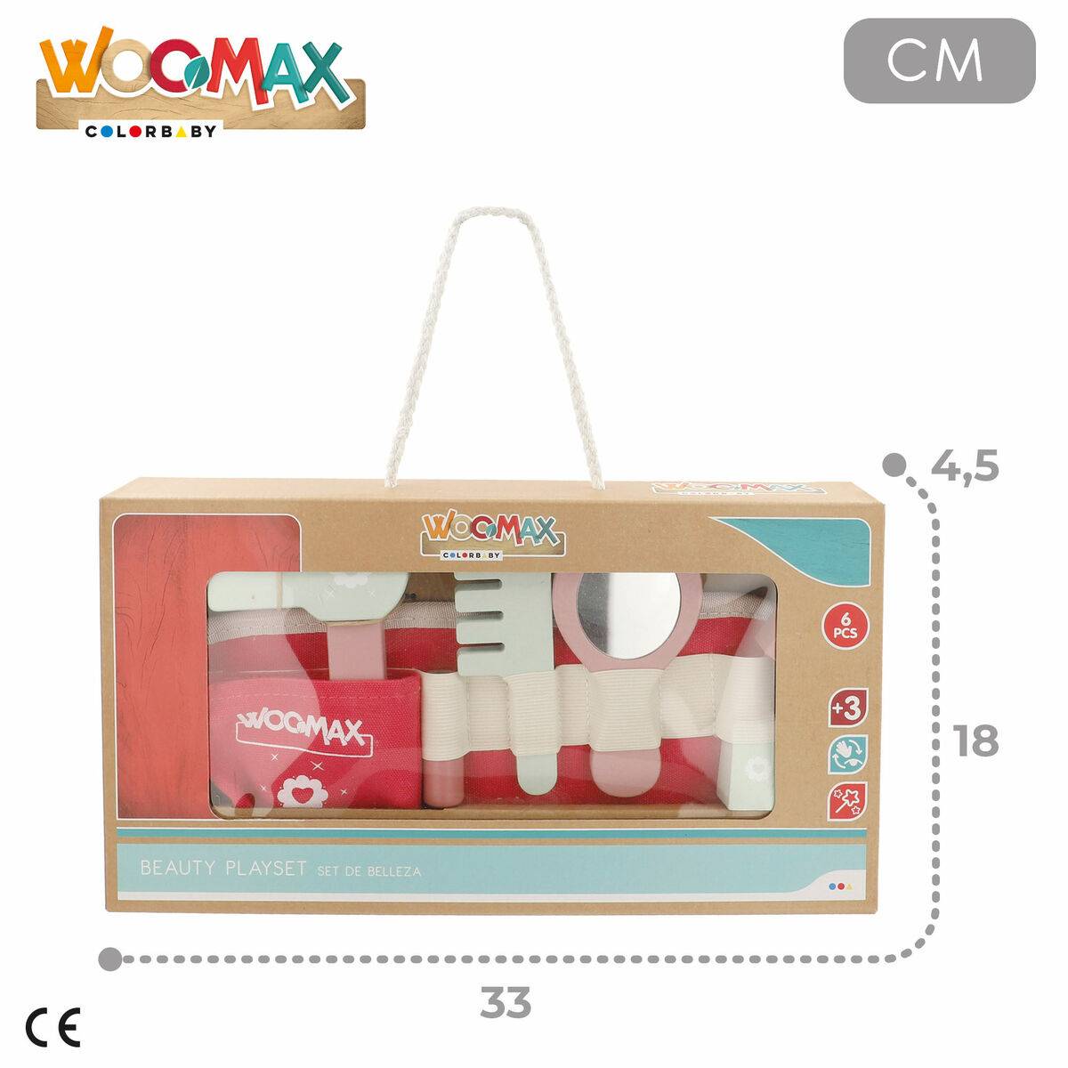 Set de Belleza Colorbaby 30 x 12 x 2 cm 6 Unidades