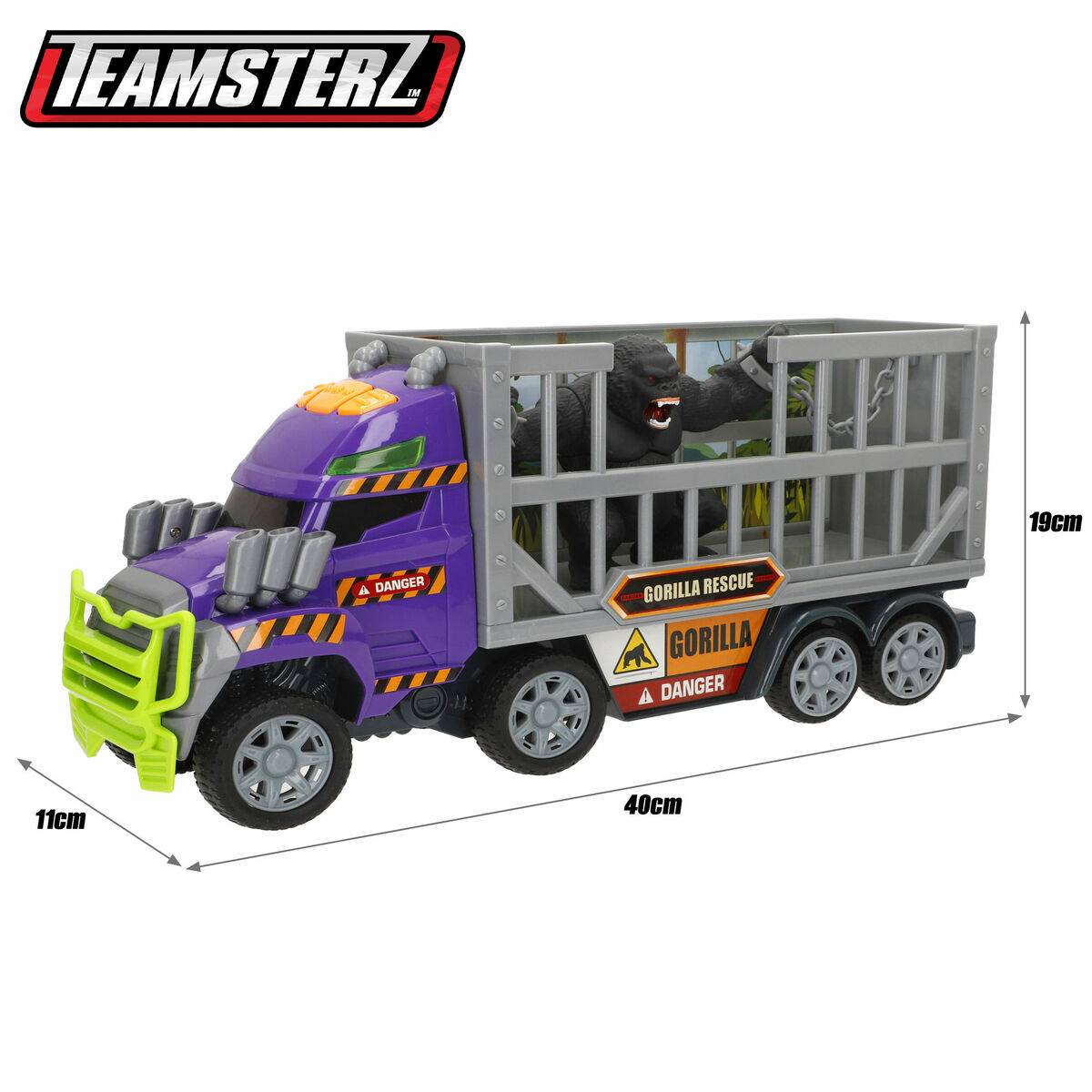 Camión Teamsterz 40 X 19 X 11 CM (2 Unidades)