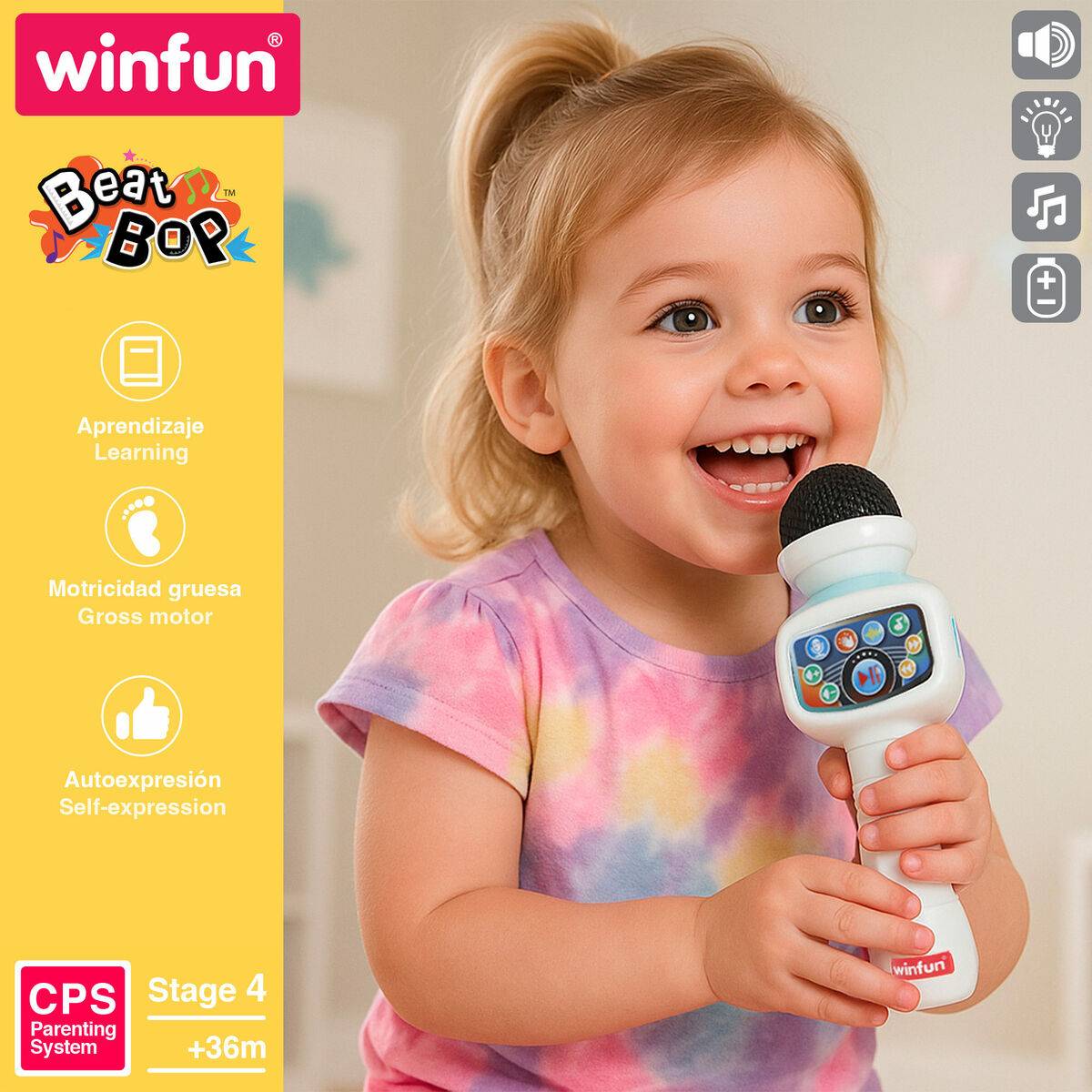Micrófono Karaoke Winfun 2 Unidades