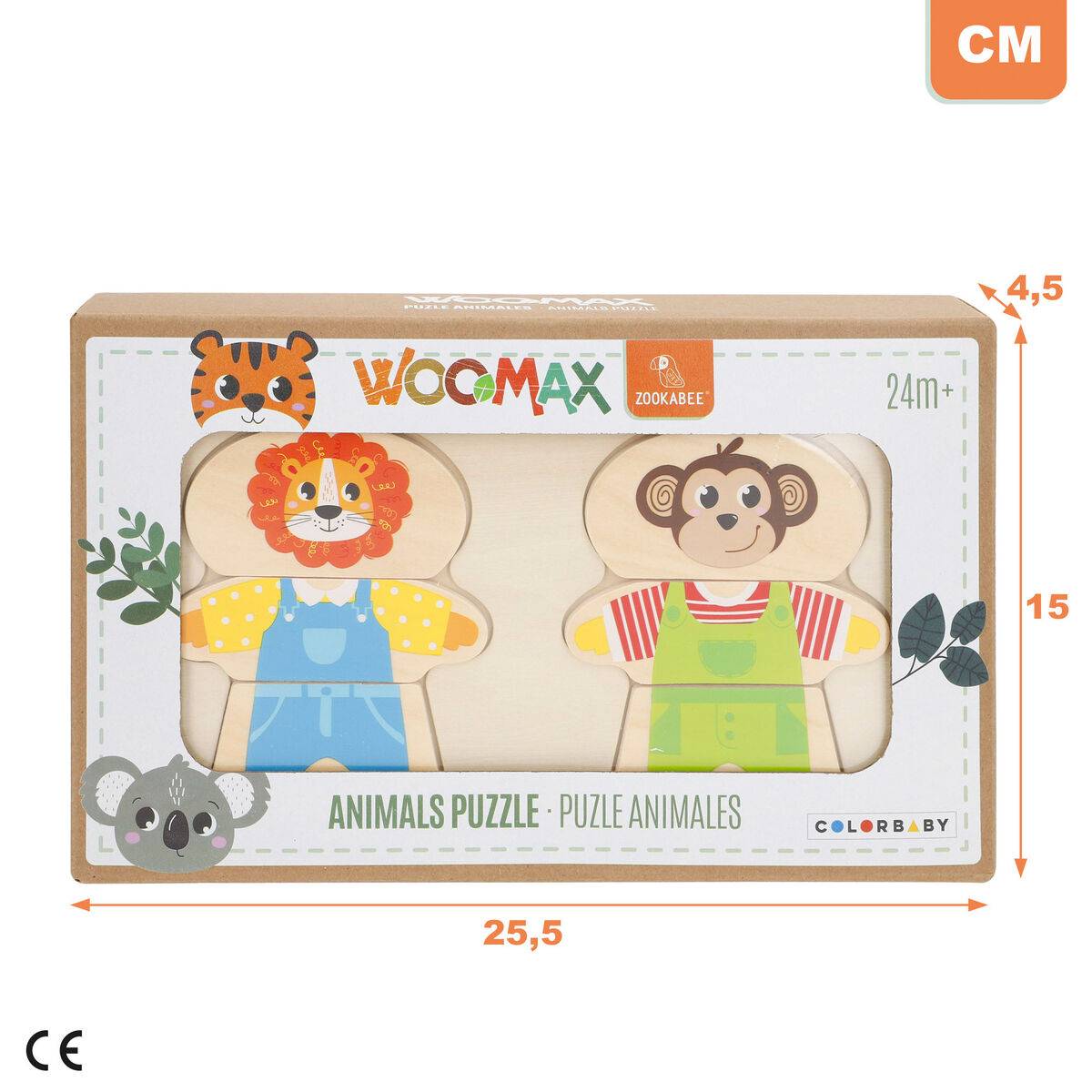 Casa de Muñecas Colorbaby 6 Unidades