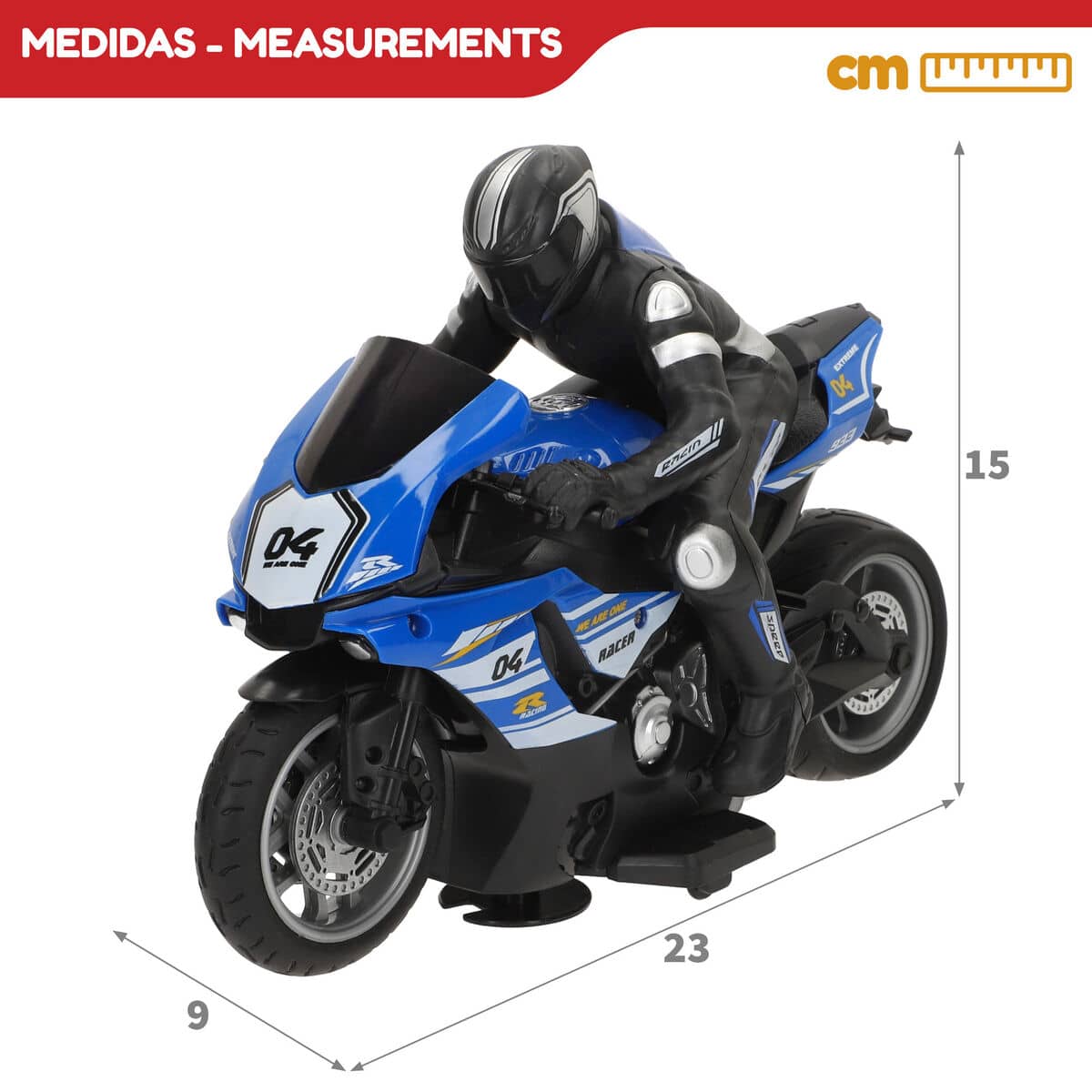 Moto Teledirigida Speed & Go (2 Unidades)