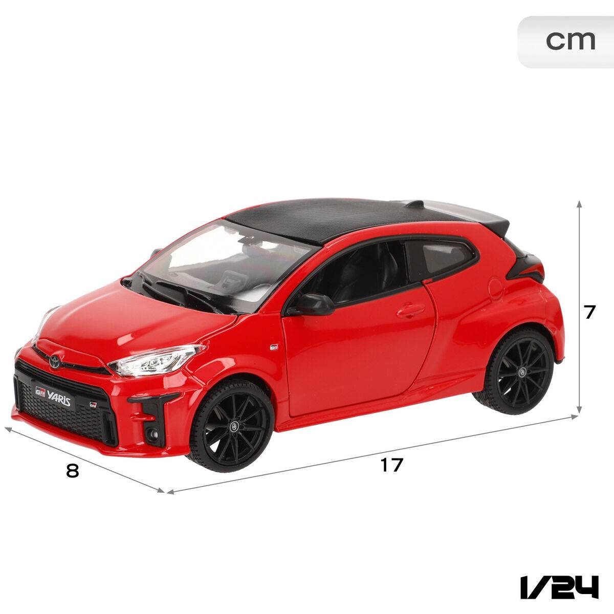 Coche Toyota 1:24 (4 Unidades)