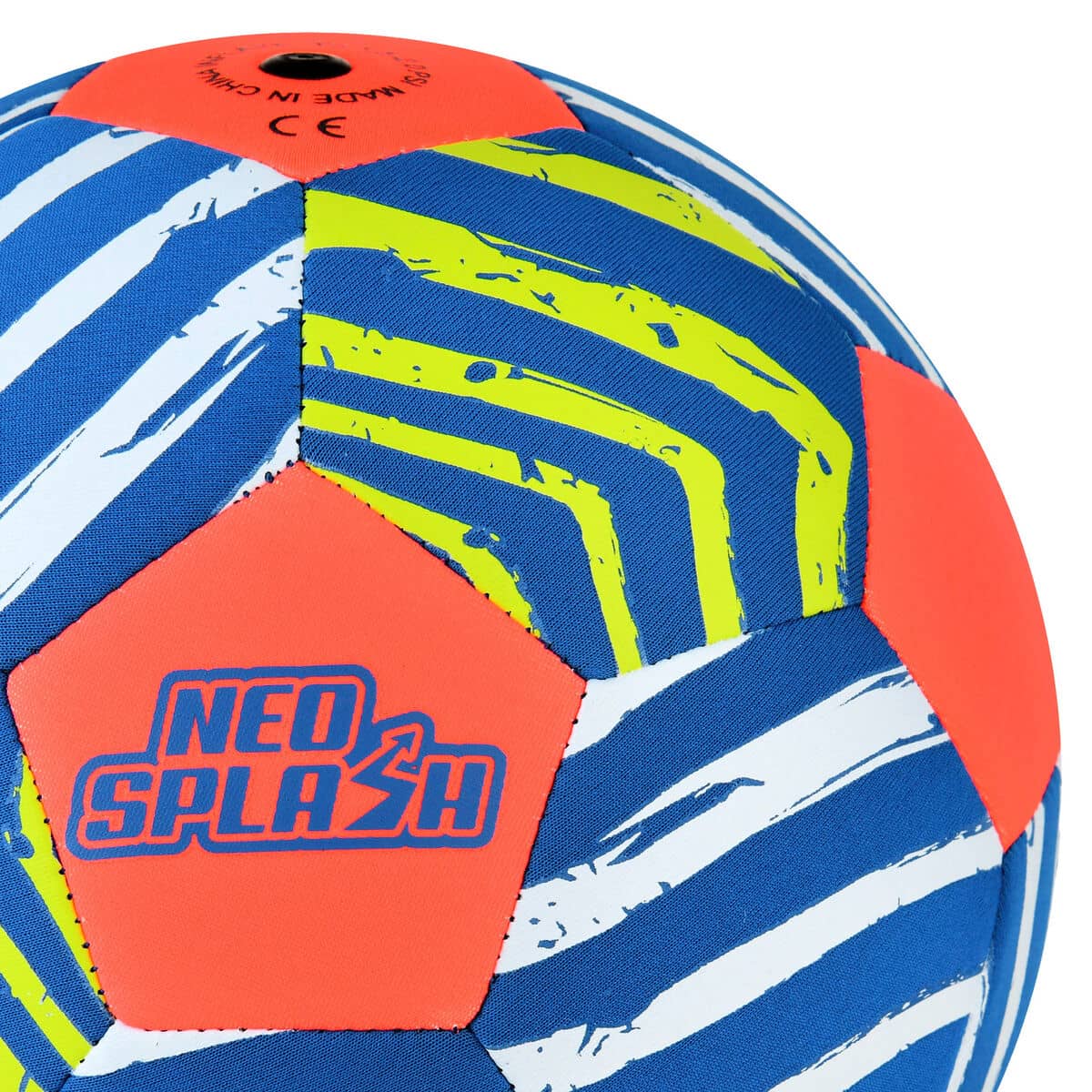 Balón de Fútbol Playa Aktive Neo Splash (24 Unidades)