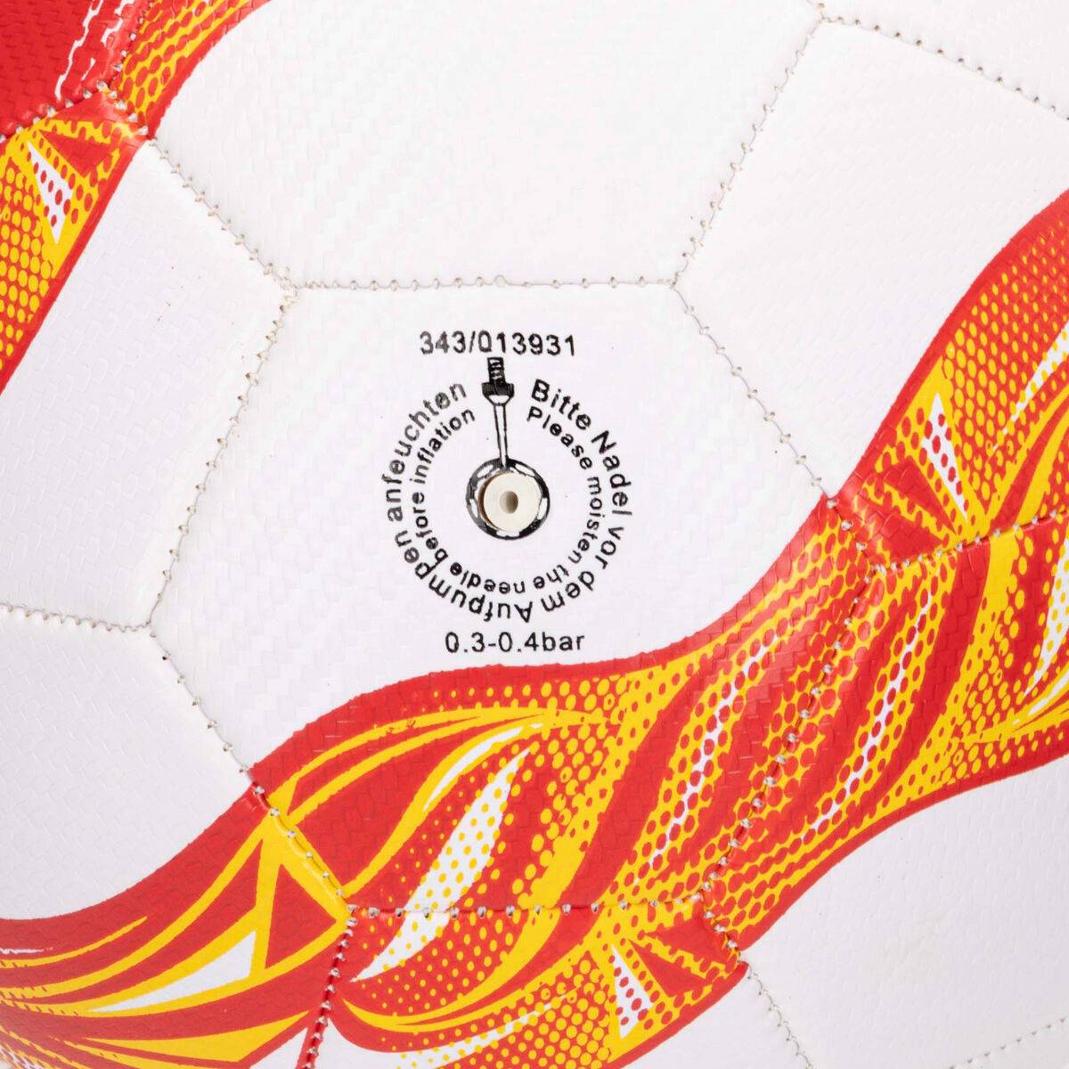 Balón de Fútbol John Toys España Talla 5 22 x 22 x 22 cm 12 Unidades