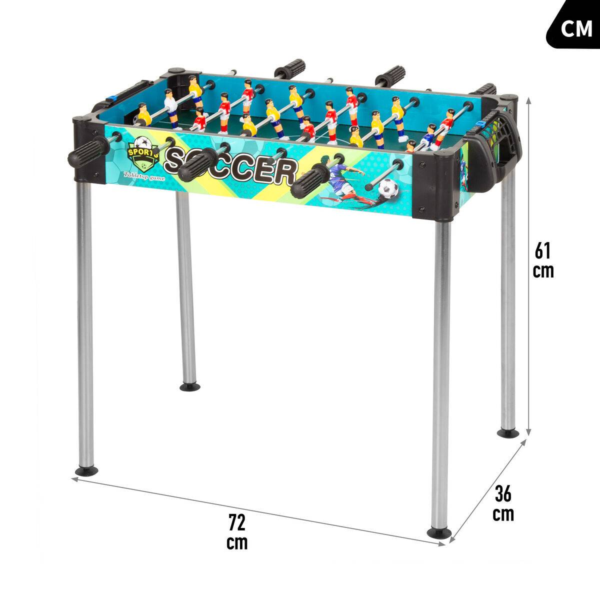 Futbolín Colorbaby (2 Unidades)