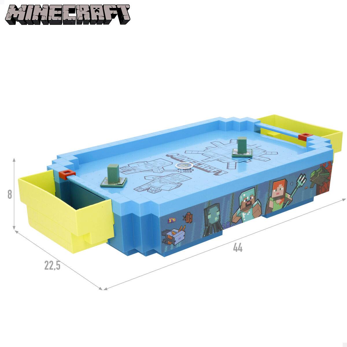 Mesa de Hockey Minecraft 44 X 8 X 22,5 CM (2 Unidades)