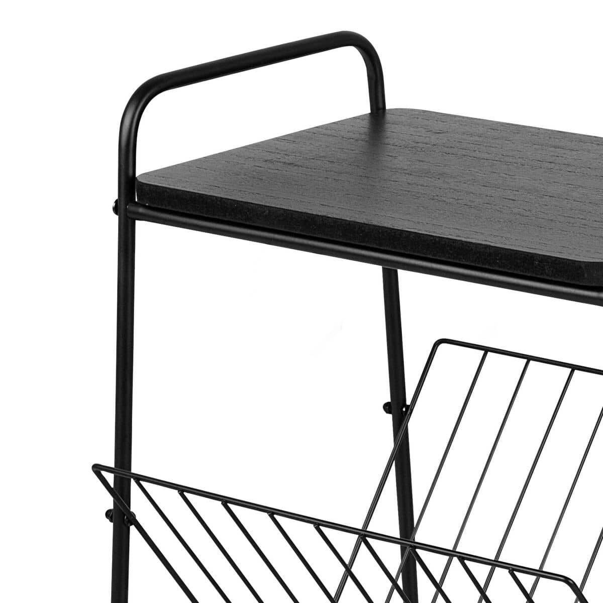 Mesa Revistero Max Home Hierro Madera MDF (4 Unidades)
