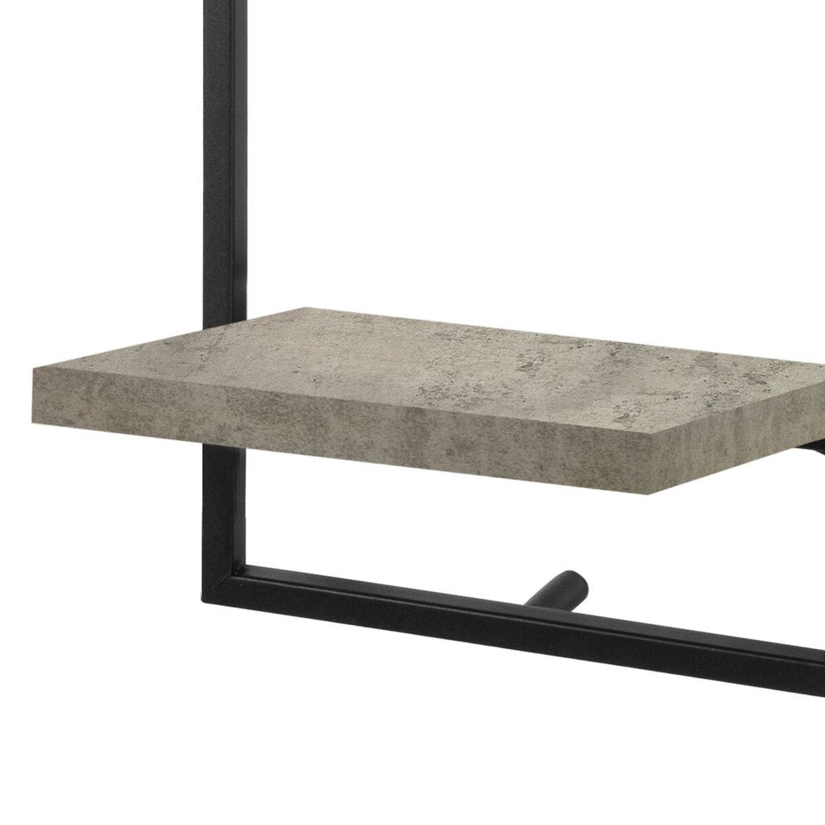 Estantería Max Home Hierro Madera MDF 25 X 75 X 20 CM (4 Unidades)