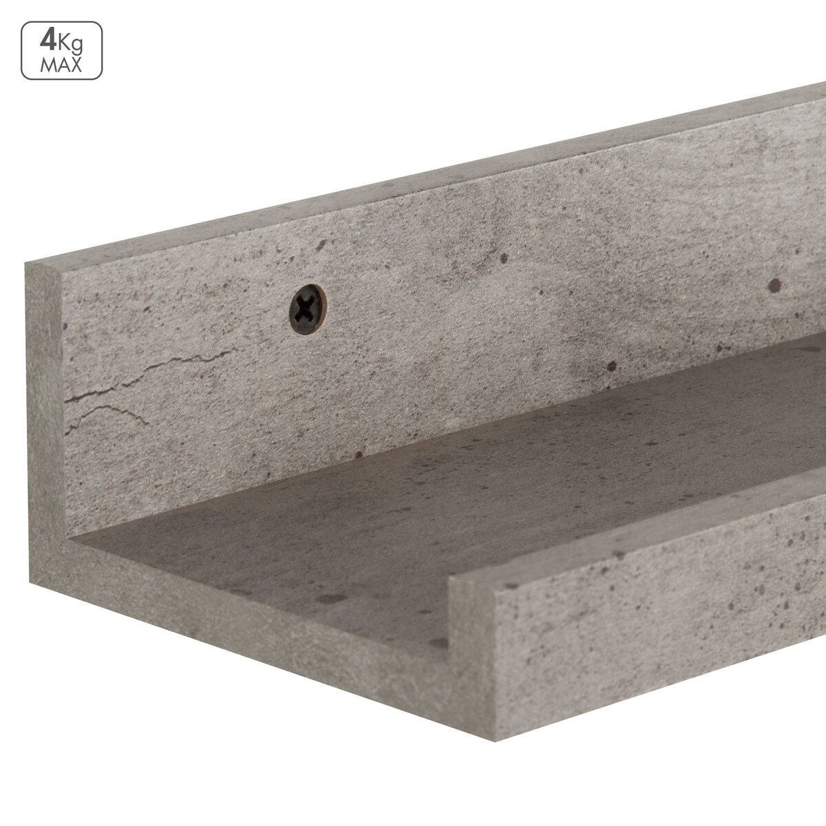 Estantes Max Home Madera MDF 25 X 5 X 10 CM (6 Unidades)