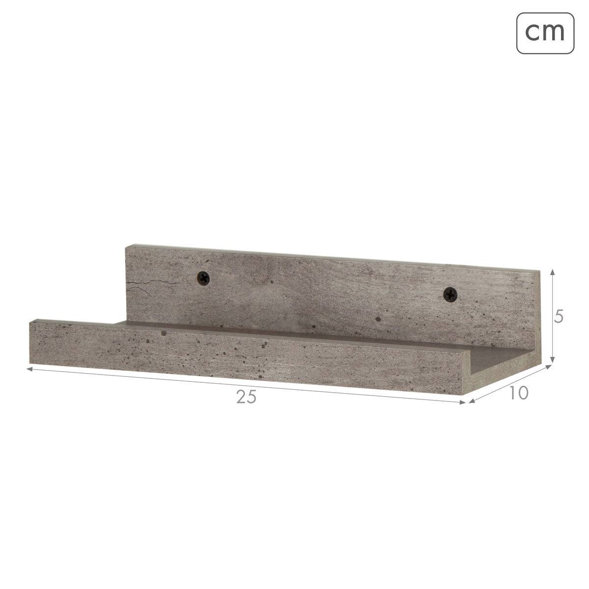 Estantes Max Home Madera MDF 25 X 5 X 10 CM (6 Unidades)