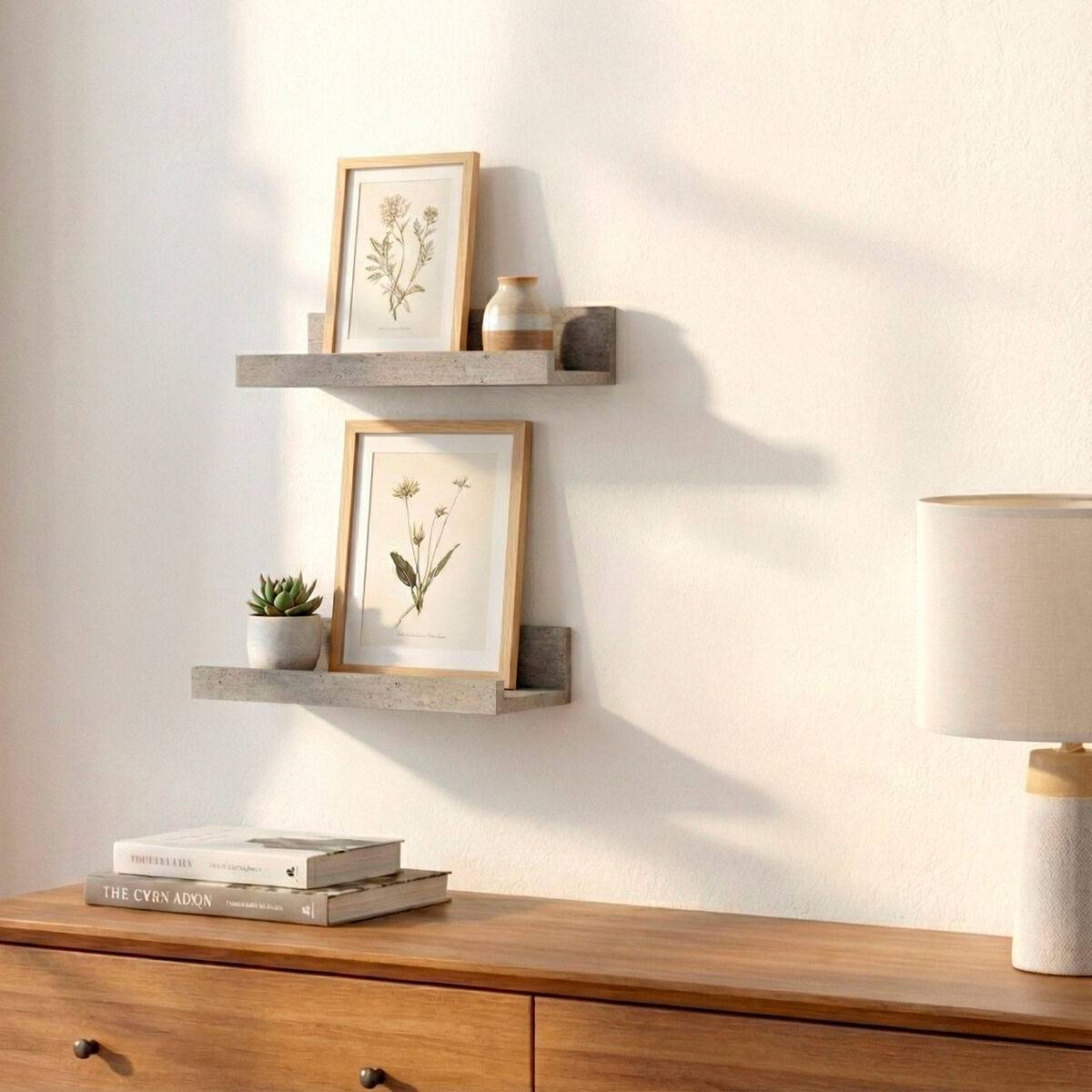 Estantes Max Home Madera MDF 25 X 5 X 10 CM (6 Unidades)