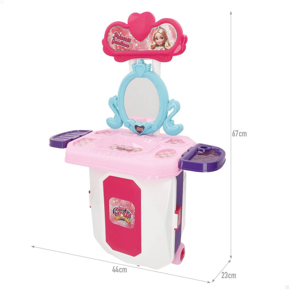 Tocador de juguete Colorbaby 44 X 67 X 23 CM (2 Unidades)