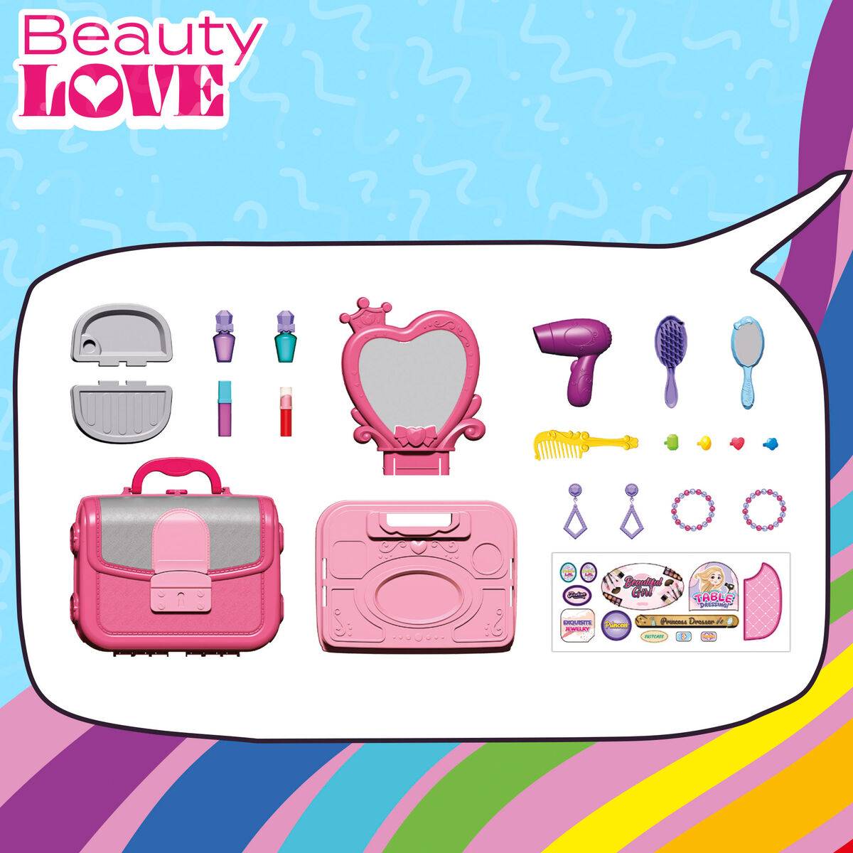 Tocador de juguete Colorbaby 41 X 51 X 20 CM (6 Unidades)