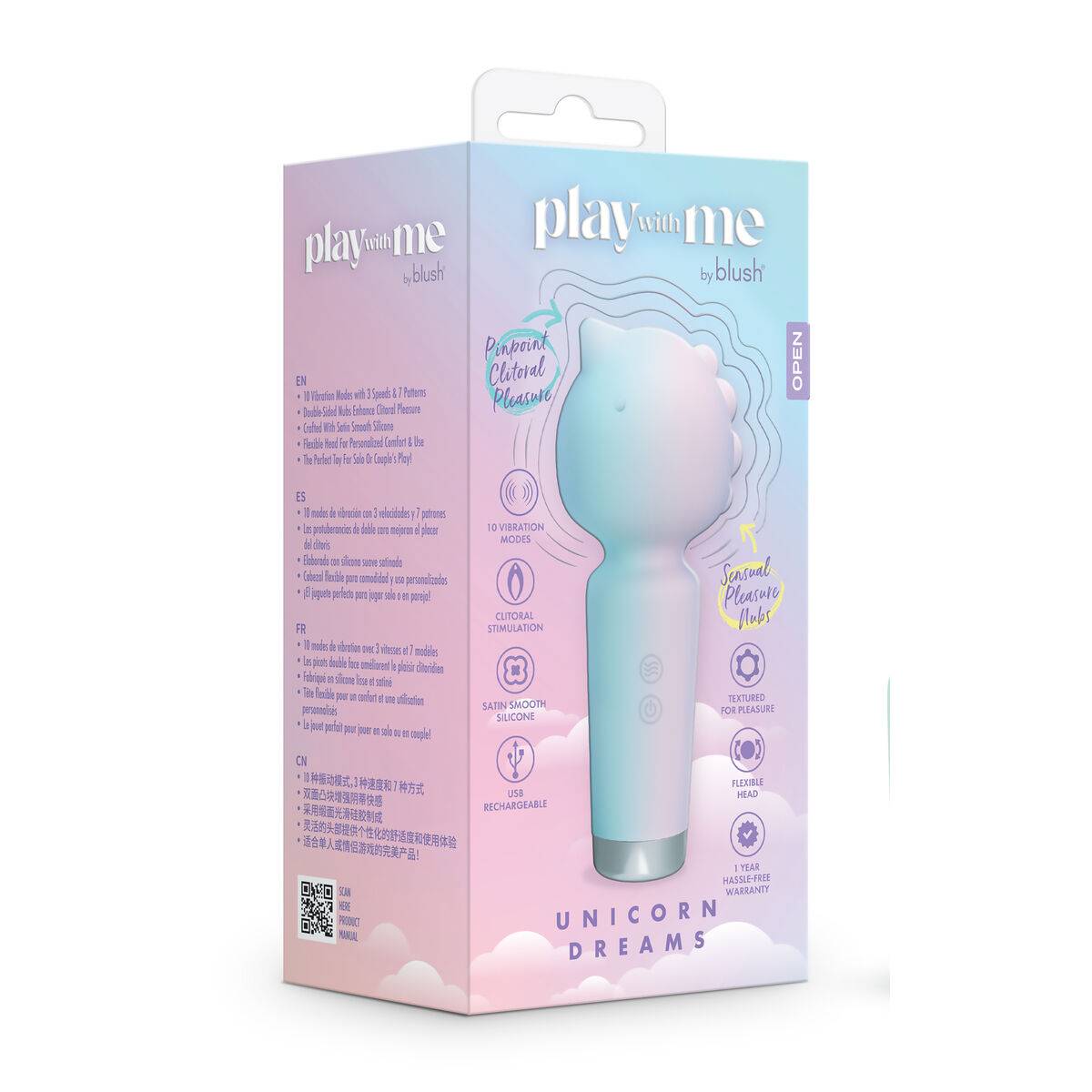 Masajeador Blush Play with me Multicolor