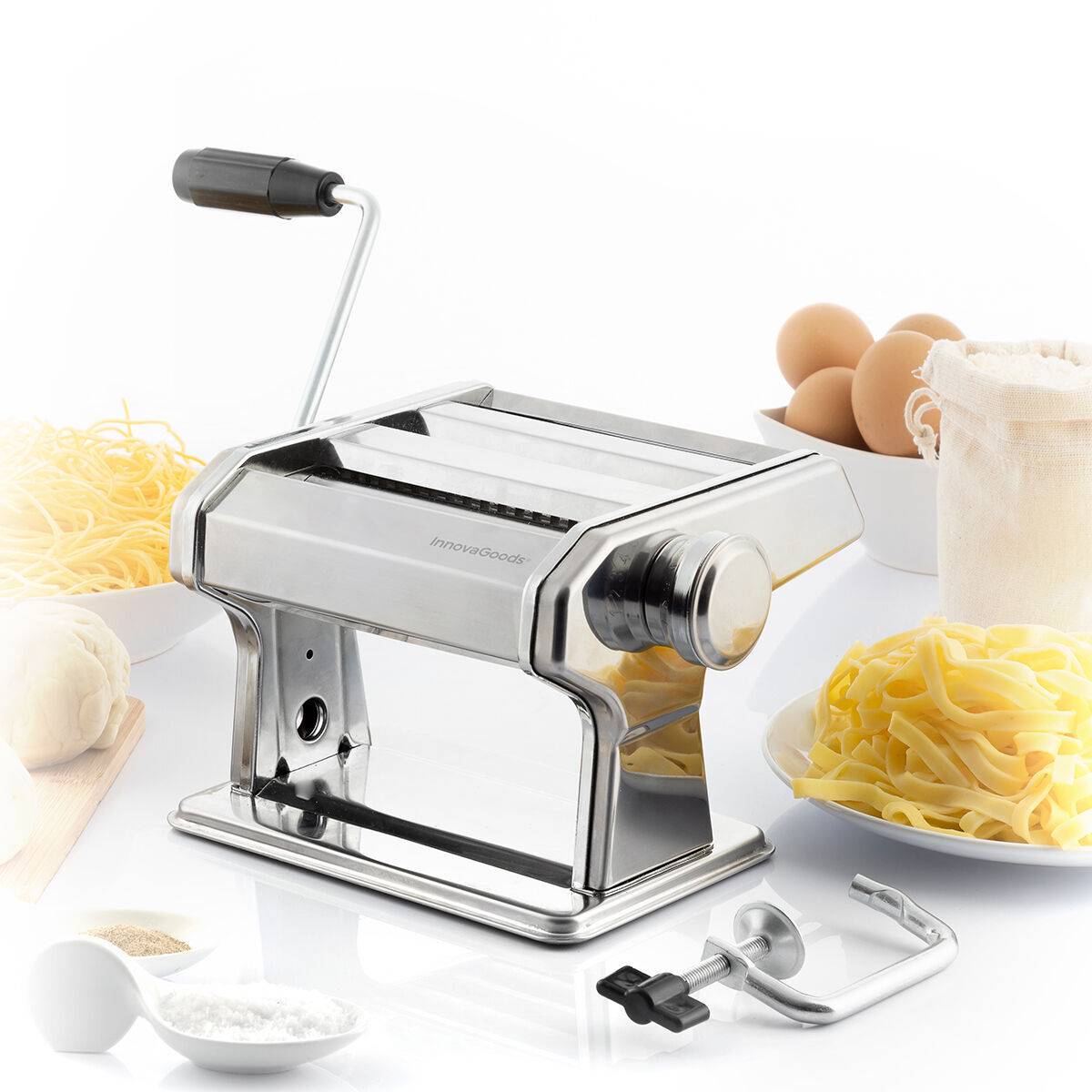 Máquina para Hacer Pasta Fresca con Recetas InnovaGoods (Reacondicionado B)