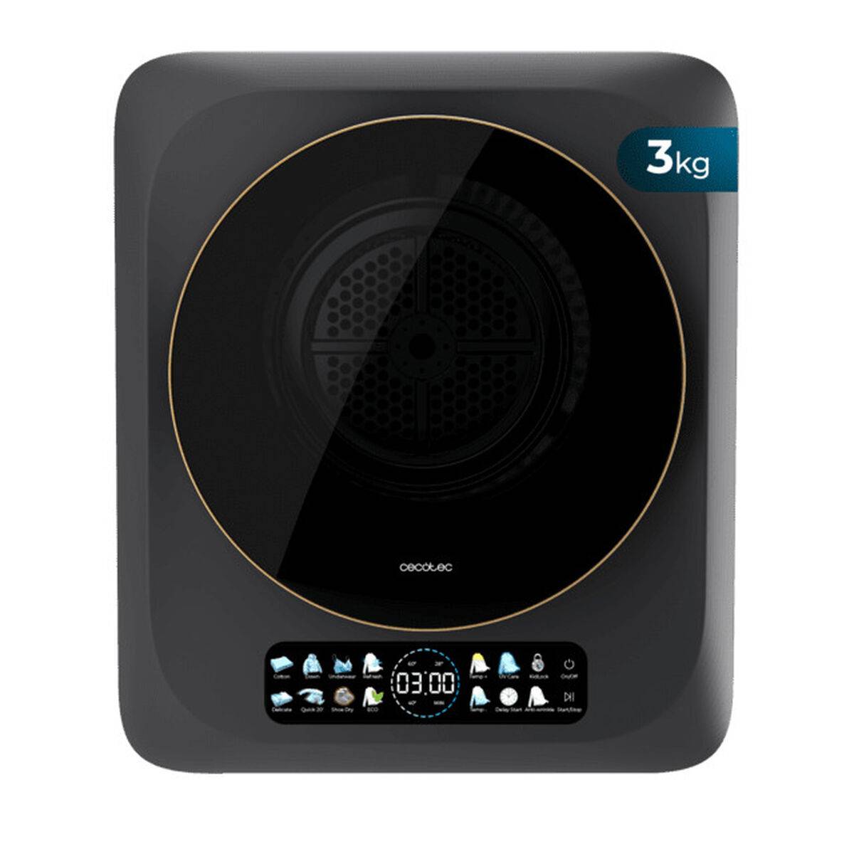 Secadora con bomba de calor Cecotec Dry 3400V