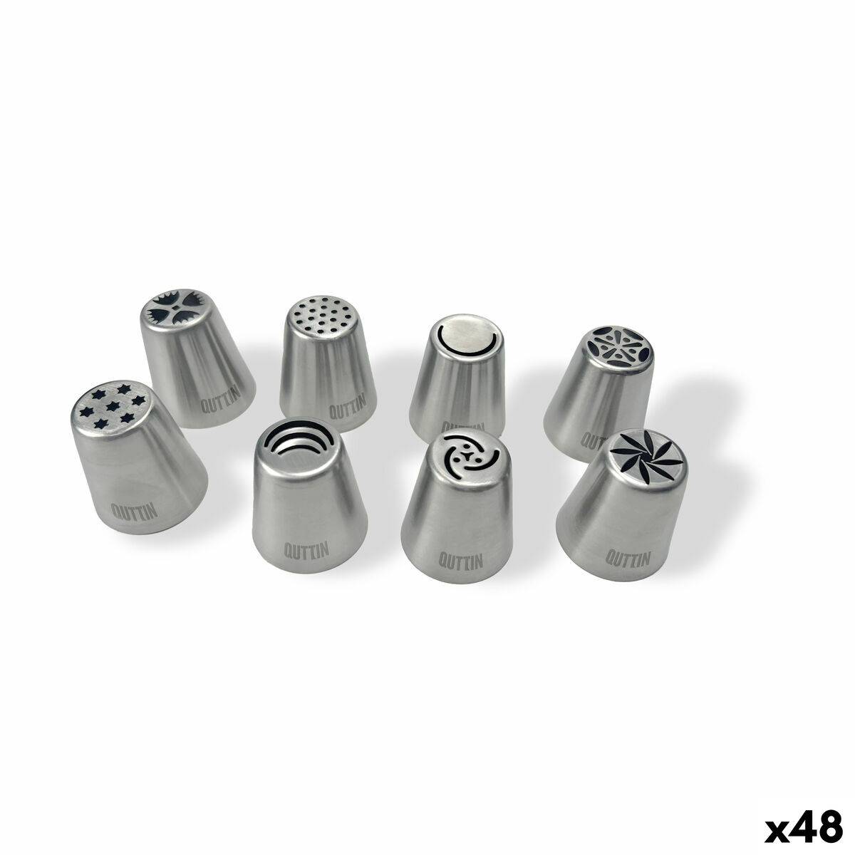 Boquillas para mangas pasteleras Quttin XL 48 Unidades
