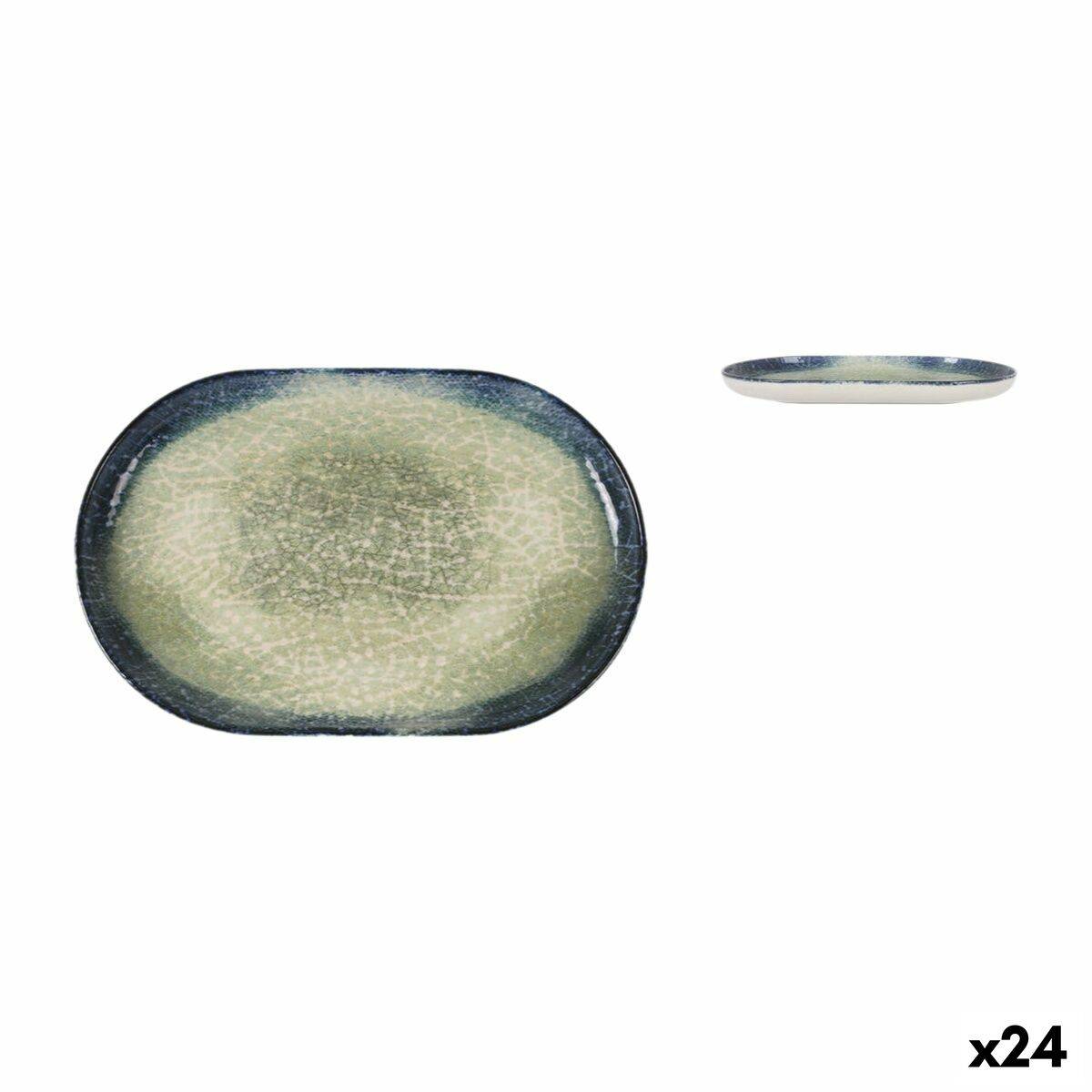 Fuente de Cocina La Mediterránea Olaf Ovalado 20 x 13 x 2 cm (24 Unidades)