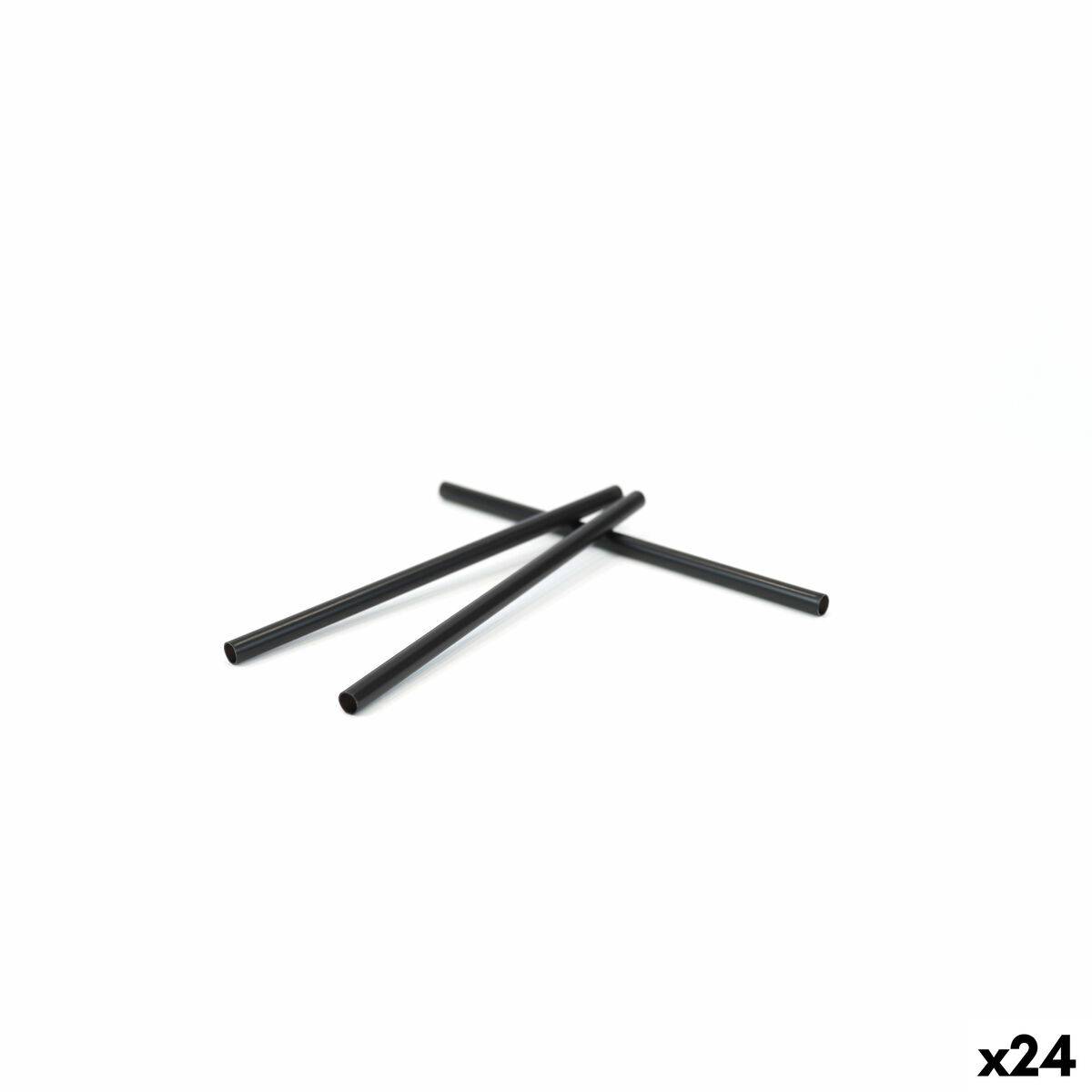 Pajita Reutilizable Algon COCKTAIL Plástico 14 cm 6 mm 30 piezas 24 Unidades
