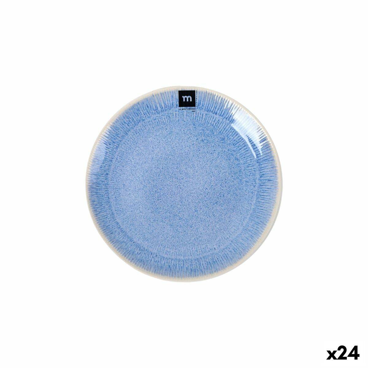 Plato de Postre La Mediterránea Calobra Azul (24 Unidades)