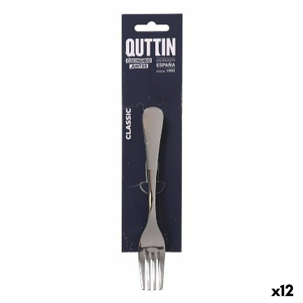 Tenedor Quttin Classic 6 Piezas (12 Unidades)