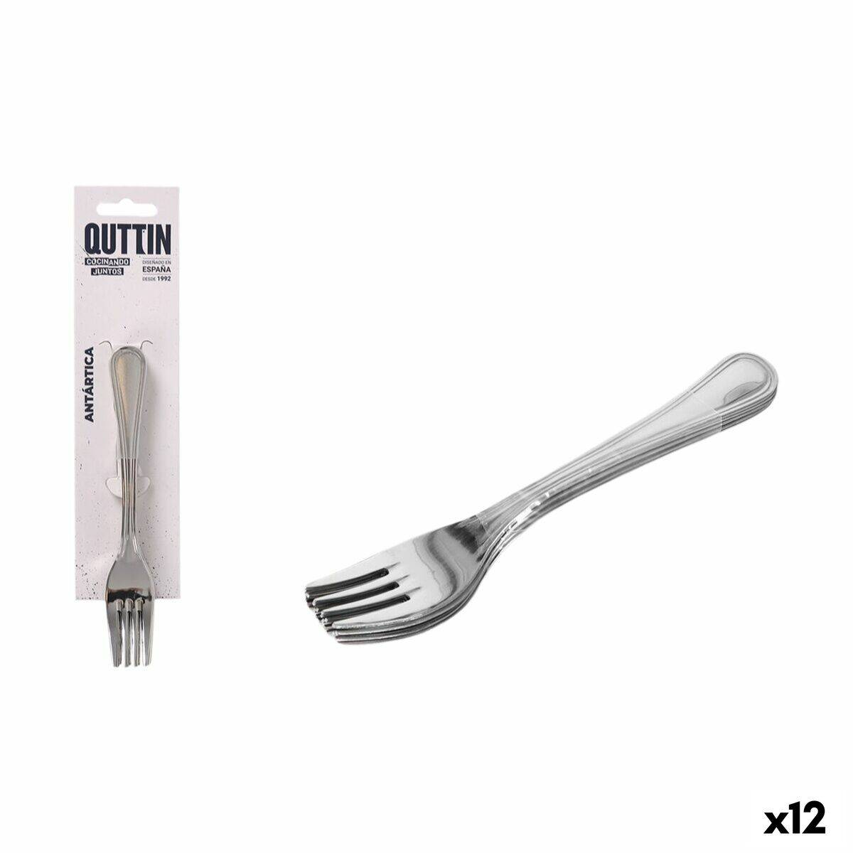 Tenedor Quttin Antartica 6 Piezas (12 Unidades)