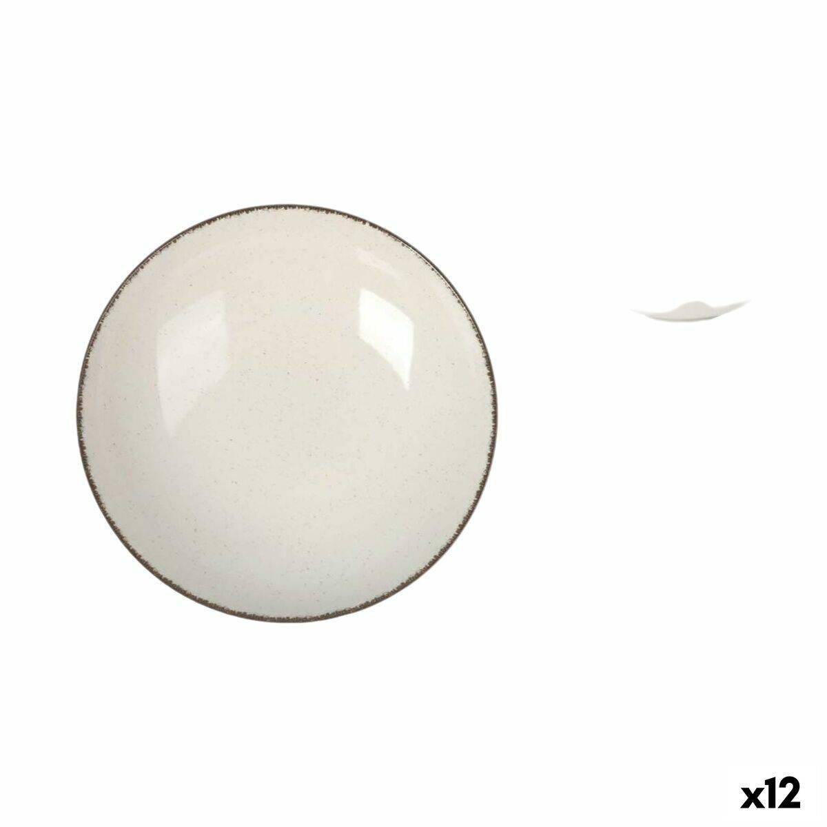 Plato Hondo La Mediterránea Anllo Ø 21 cm (12 Unidades)