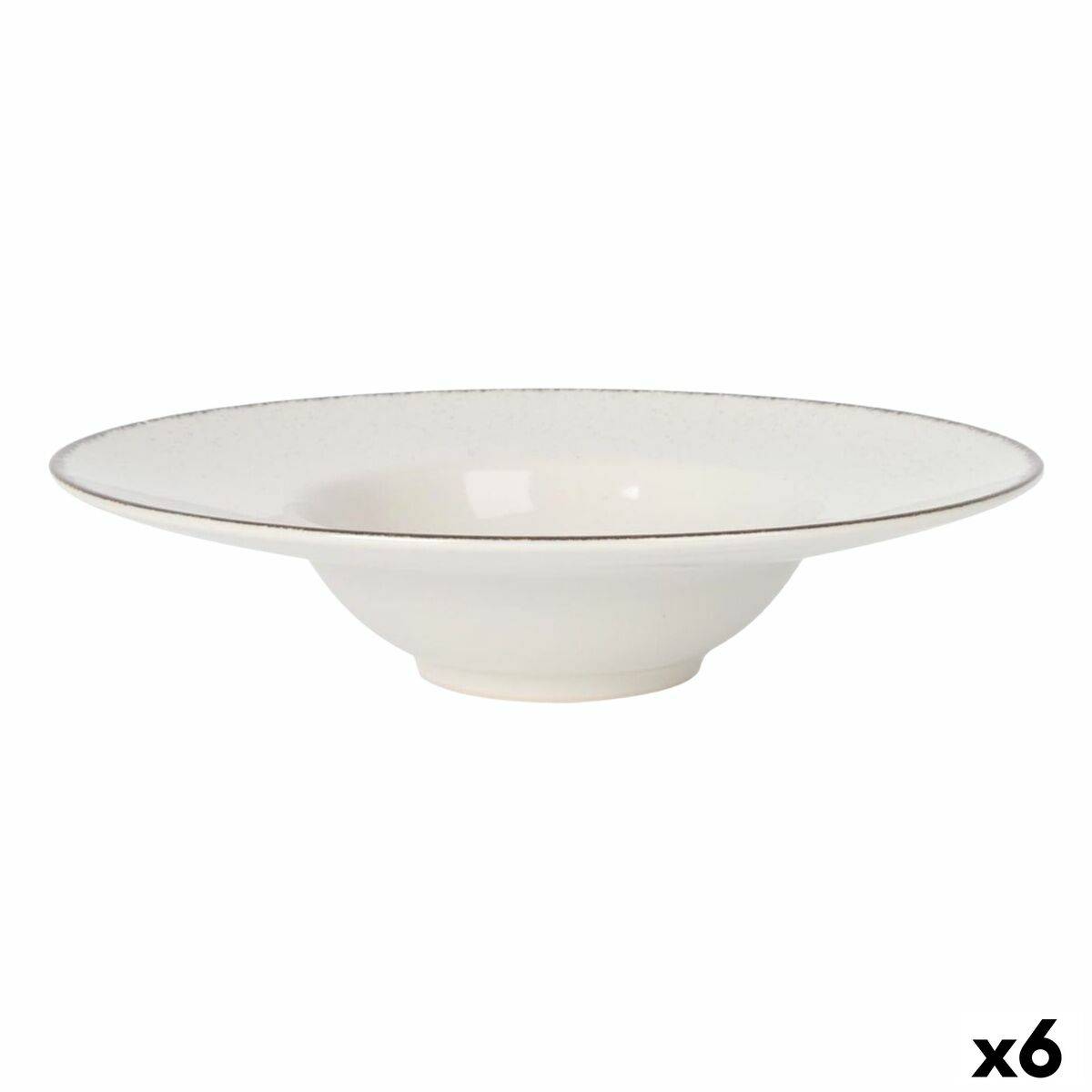 Plato para Pasta La Mediterránea Anllo Ø 28 cm (6 Unidades)